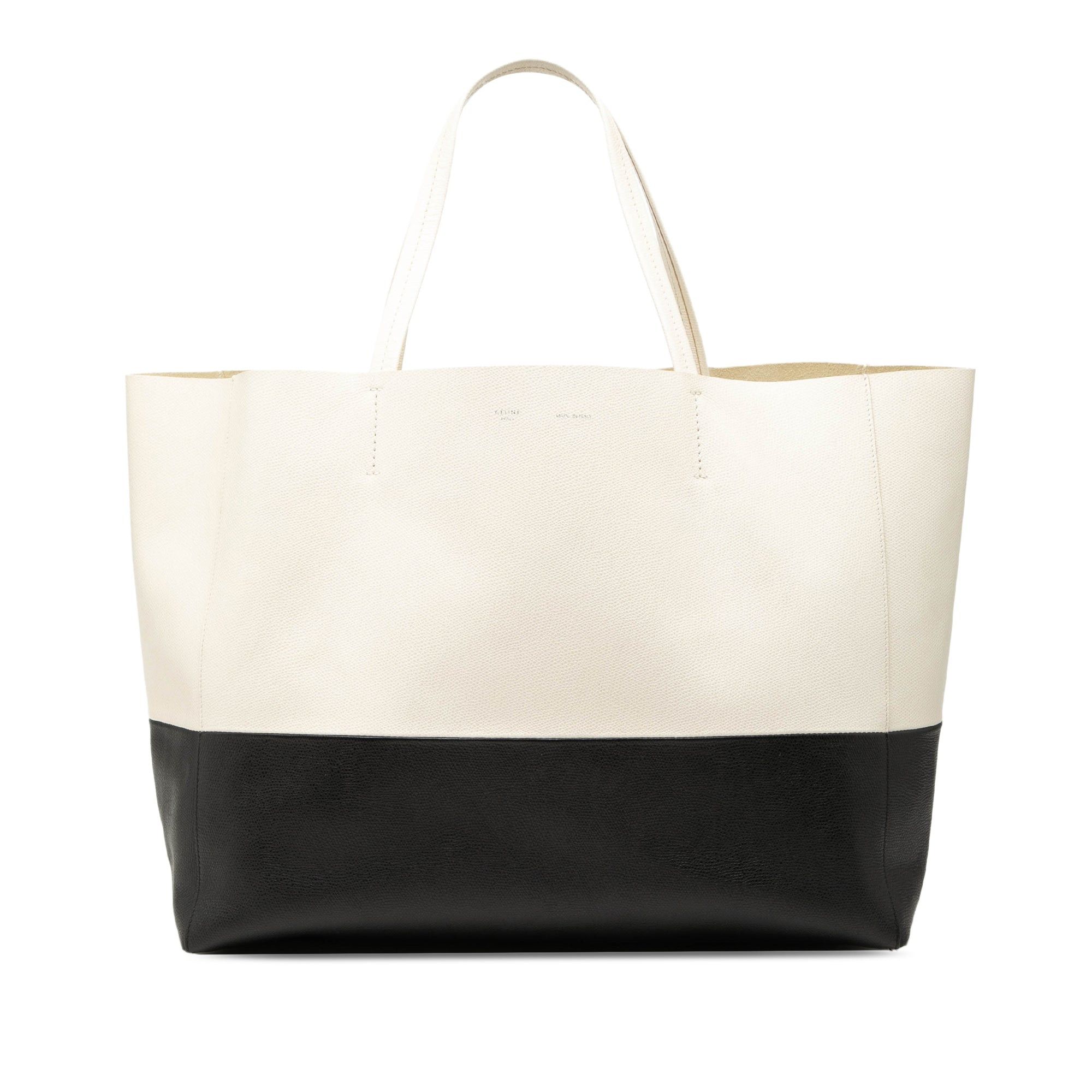 Celine Bicolor Calfskin Horizontal Cabas Tote Size ONE SIZE - 1 Thumbnail
