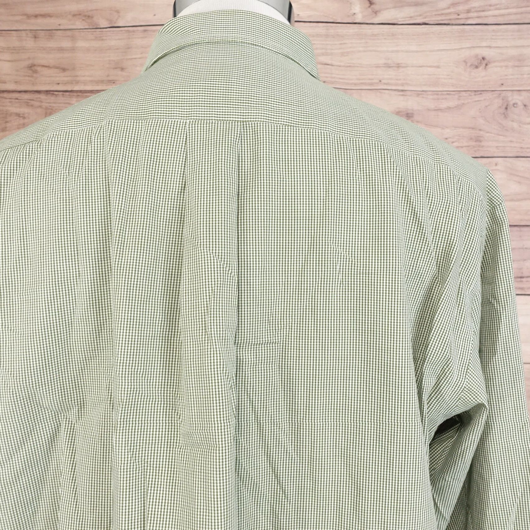 Eddie Bauer Vintage Eddie Bauer Cotton Button-Down Shirt Check Pattern Green Men’s Large Casual Business Slate Green Size US L / EU 52-54 / 3 - 5 Thumbnail