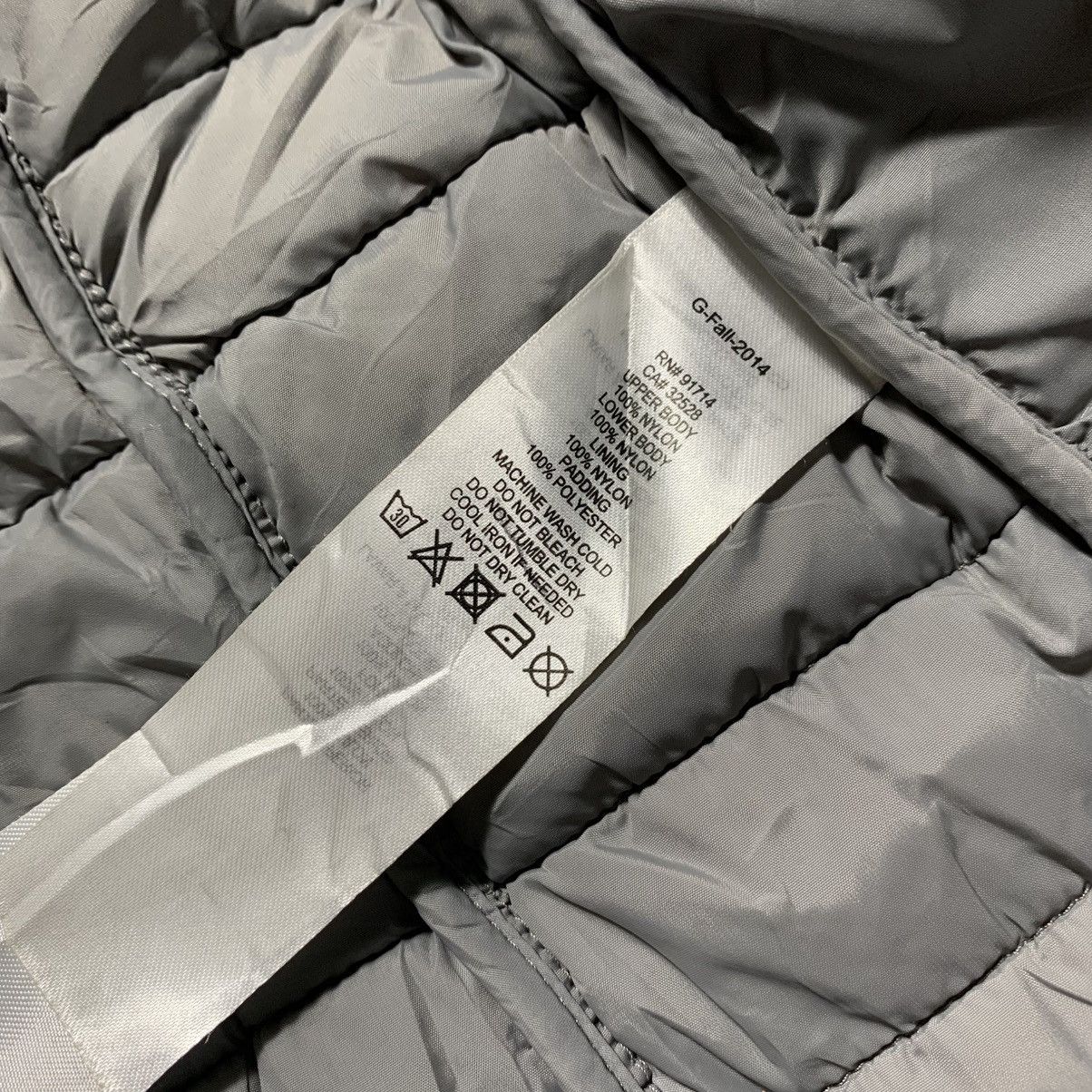 Armani Armani Exchange Nylon Puffer Jacket Grey Size US L / EU 52-54 / 3 - 13 Thumbnail