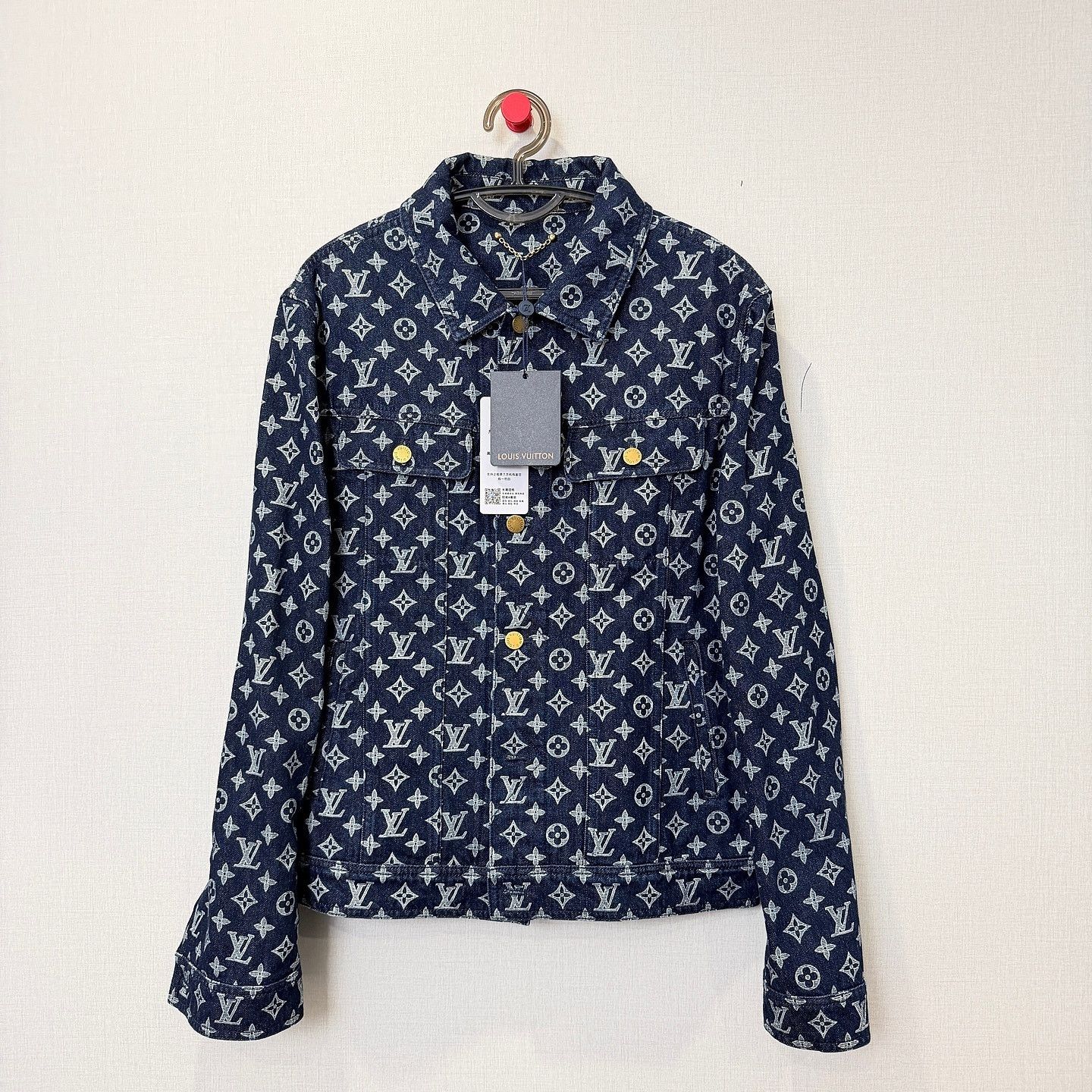 Louis Vuitton Louis Vuitton Floral Denim Jacket Size 52 | Grailed
