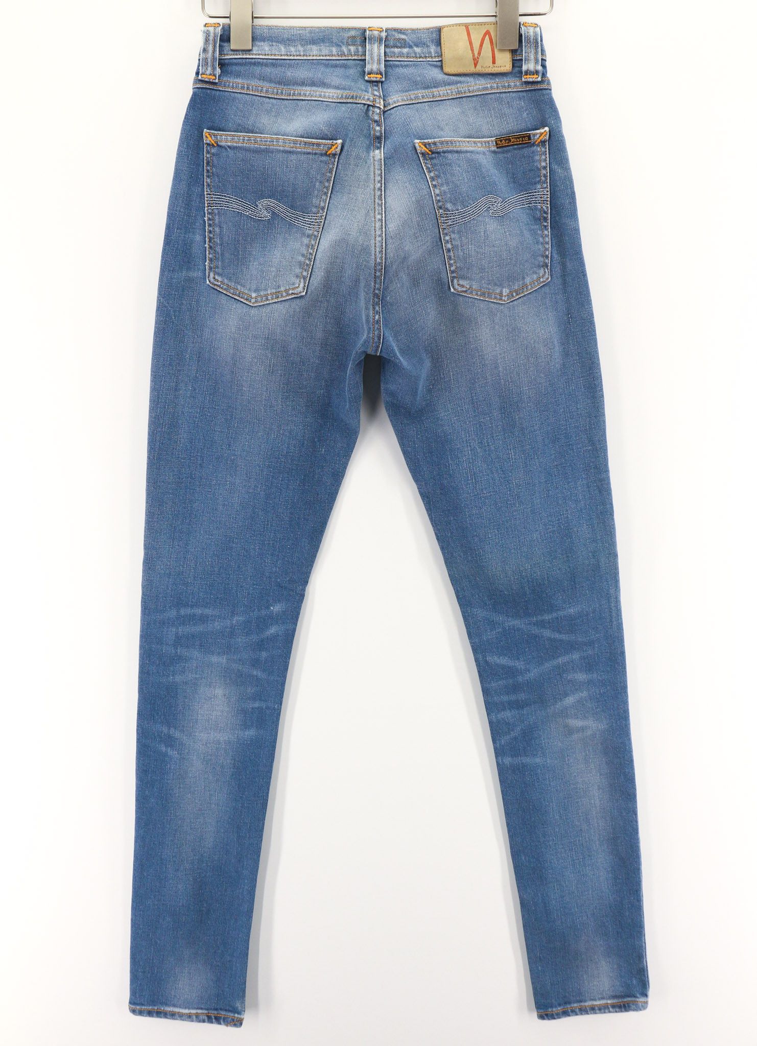 Nudie Jeans PIPE LED W29/L34 Crispy Pepper Organic Cotton Jeans 80459 Size US 29 - 2 Thumbnail