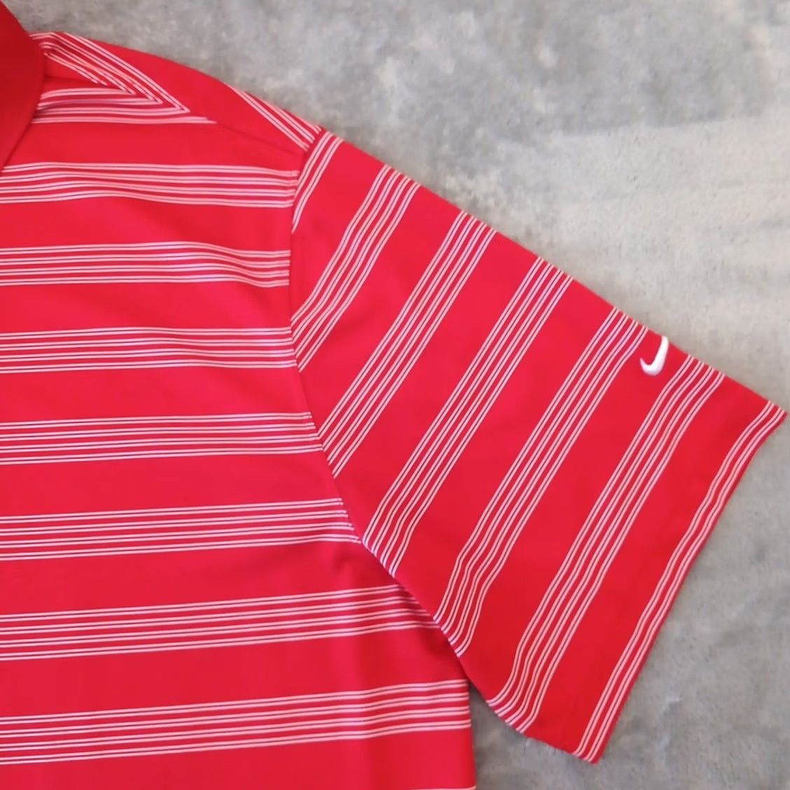 Nike Nike Golf Tour Performance Polo Shirt Mens XL Red Striped Short Sleeve Size US XL / EU 56 / 4 - 4 Thumbnail