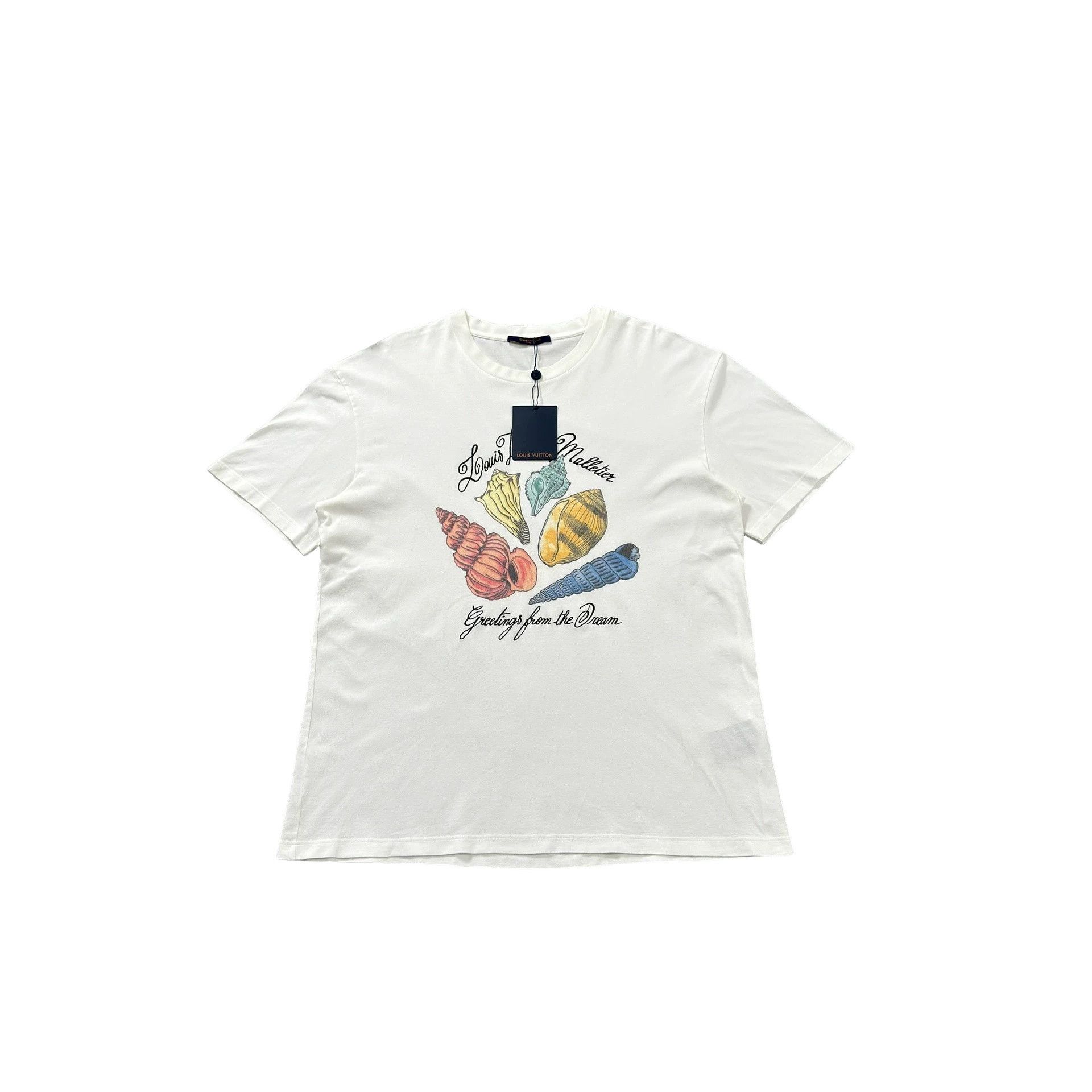 Louis Vuitton Louis Vuitton Shell Graphic T-Shirt XXL Size US XXL / EU 58 / 5 - 1 Thumbnail