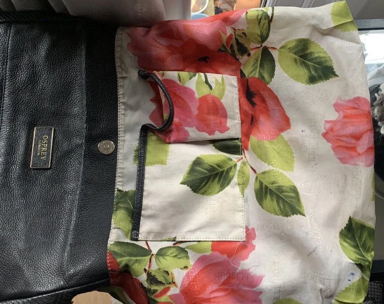 Osprey Osprey Leather floral lining Handbag RRP: £165 Size ONE SIZE - 10 Thumbnail