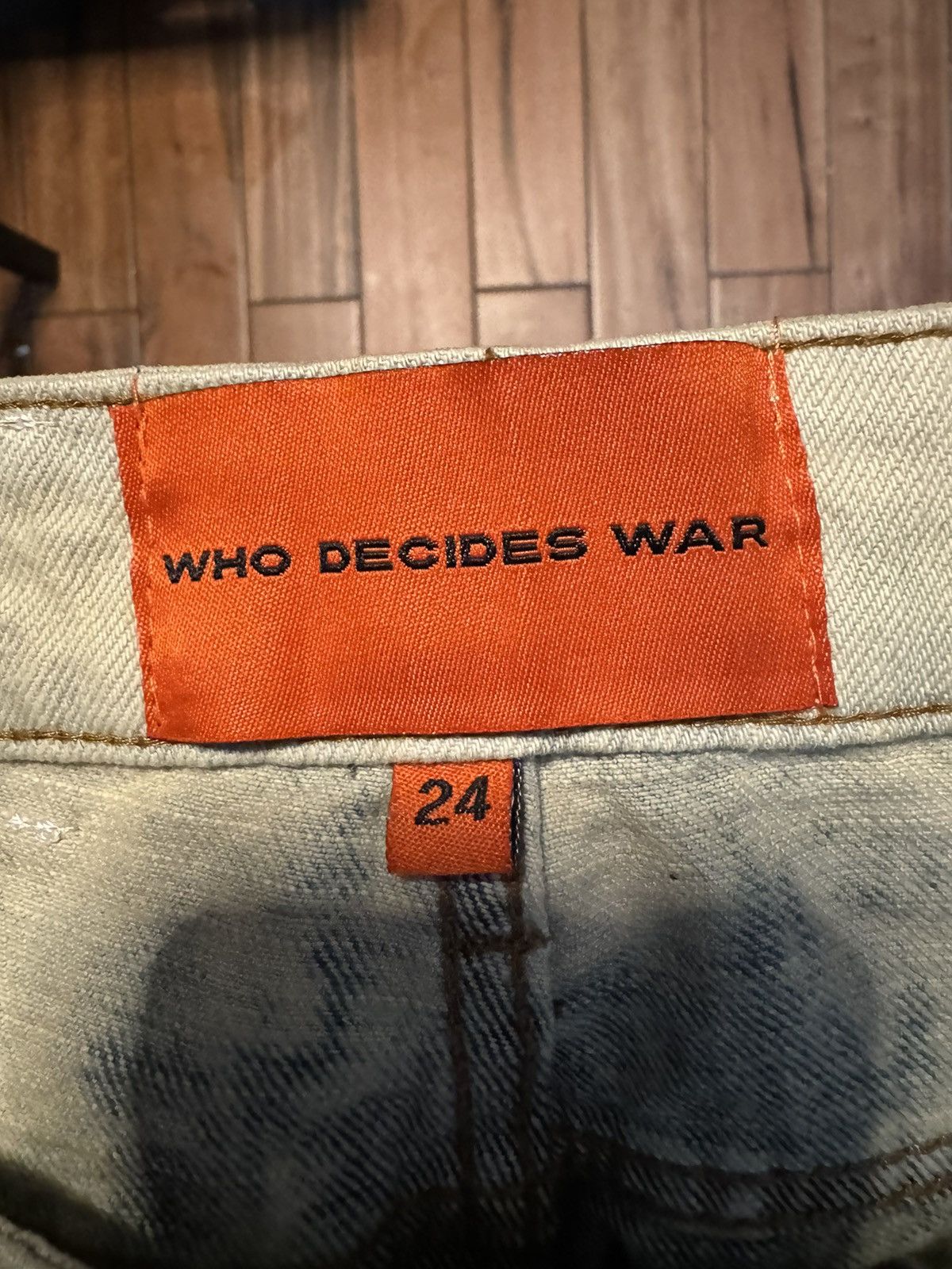 Who Decides War Who decides war denim jeans Size US 29 - 4 Thumbnail