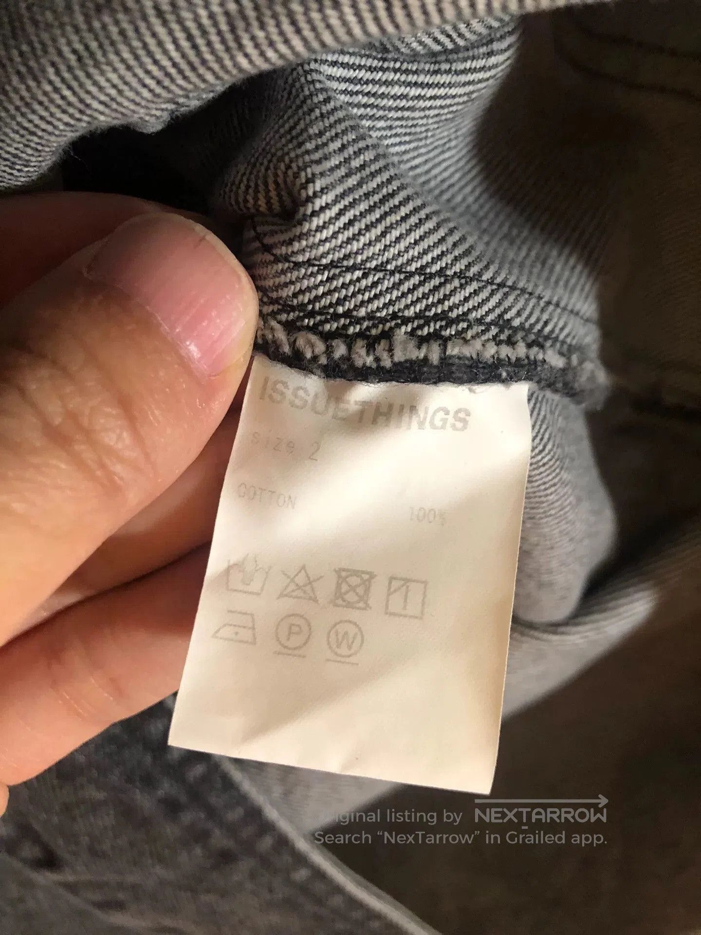 Other ISSUETHINGS Type45 Washed Black Denim Jacket. Size US M / EU 48-50 / 2 - 6 Thumbnail