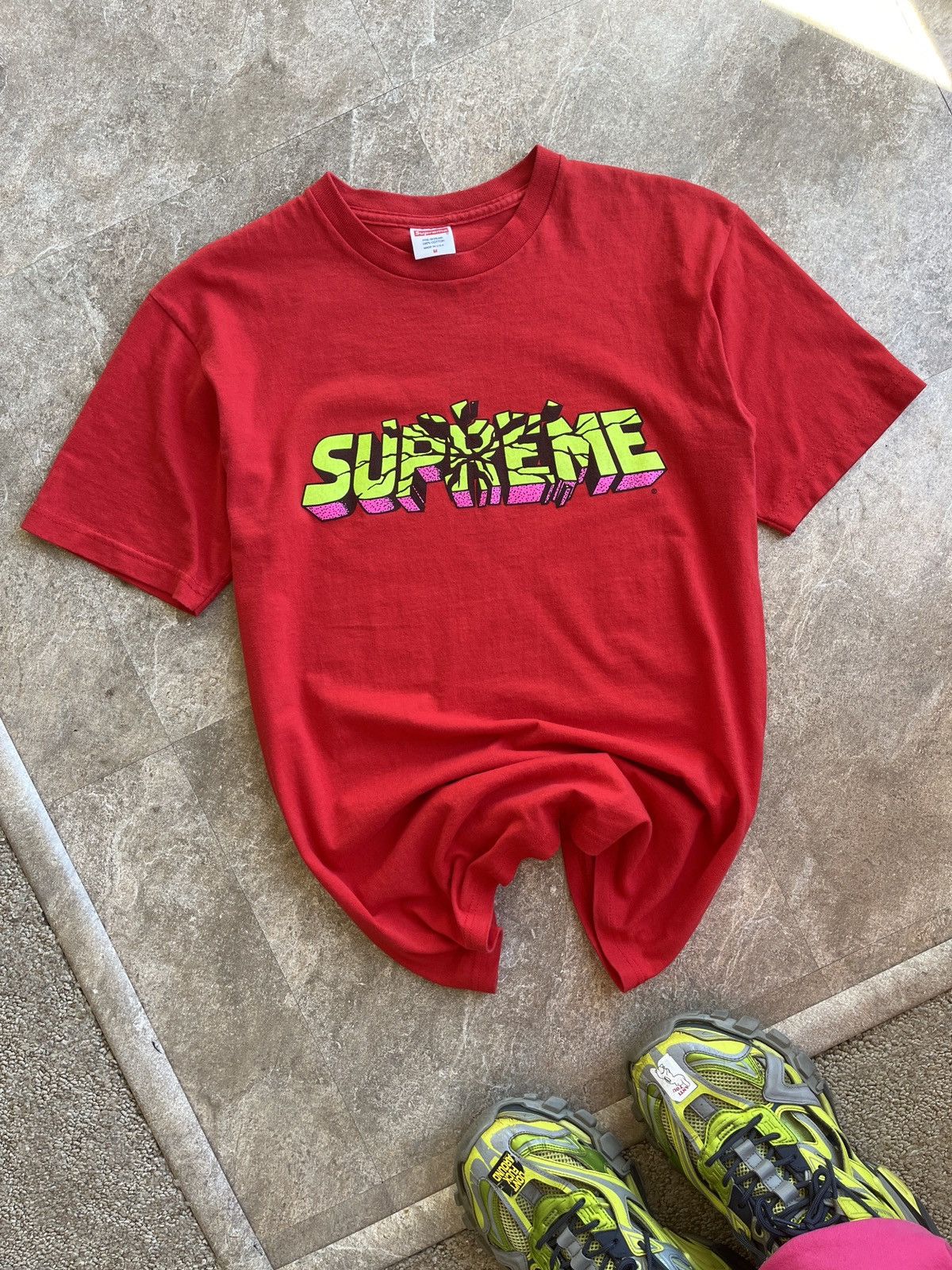 Supreme Supreme “Hulk” Smash Tee FW08 M Size US M / EU 48-50 / 2 - 6 Thumbnail