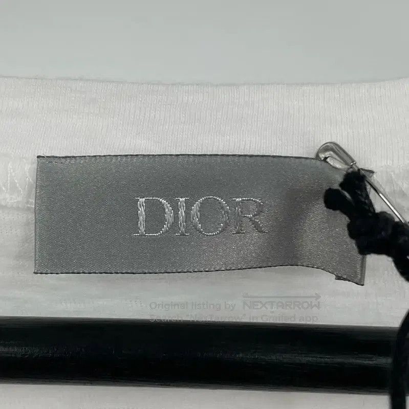Dior Dior Summer White Cotton Short Sleeve T-Shirt . Size US XL / EU 56 / 4 - 3 Thumbnail