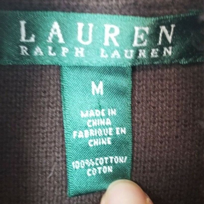Lauren Ralph Lauren Lauren Ralph Lauren Womens Equestrian Sweater Jacket Sz M Size M / US 6-8 / IT 42-44 - 7 Thumbnail