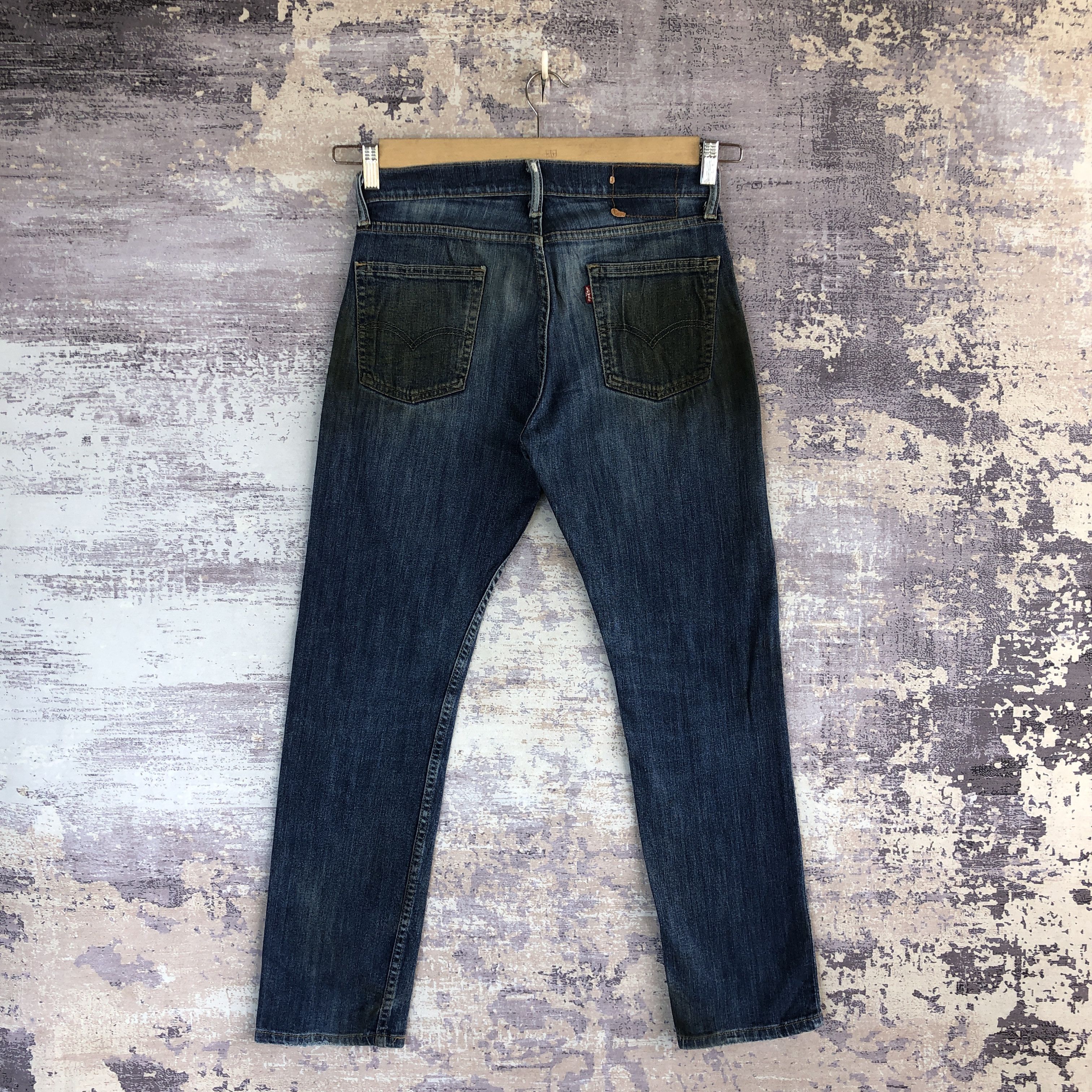 Levi's Vintage Levis Dirty Jeans Levi's 513 Faded Stonewash Denim Size US 30 / EU 46 - 2 Thumbnail