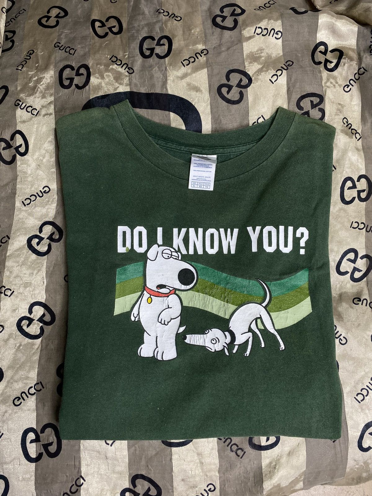 Vintage Vintage 00’ Family Guy Promo Tee Shirt XLarge Size US XL / EU 56 / 4 - 1 Thumbnail
