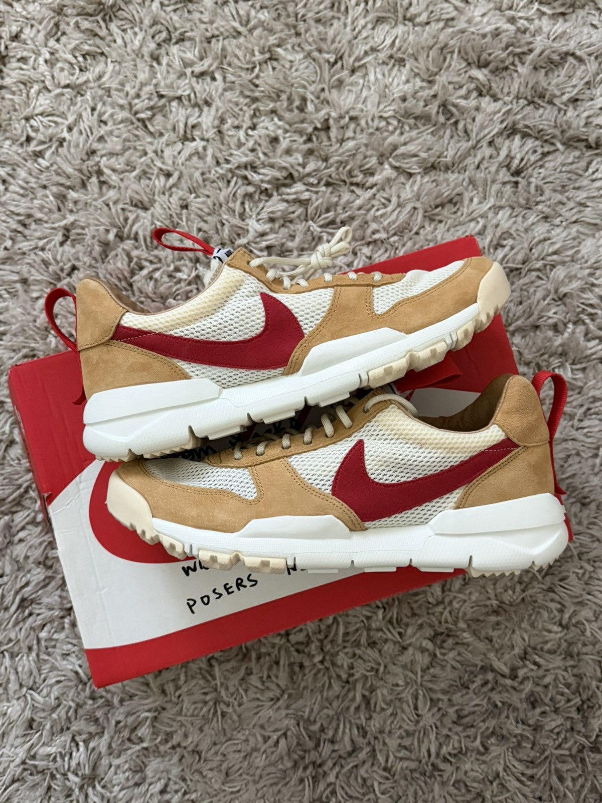 Nike × Tom Sachs Nike Craft Mars Yard 2.0 Tom Sachs 10.5 2017 Size US 10.5 / EU 43-44 - 2 Thumbnail