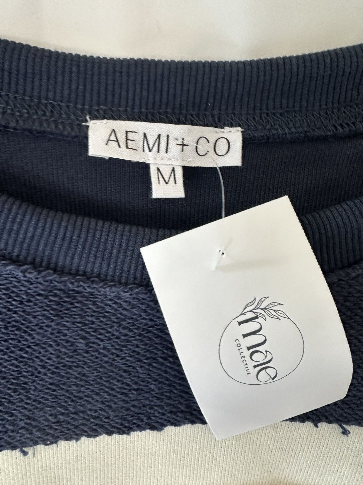 Other AEMI + CO Winnie Pull Over NWT/Women’s/Medium Long Sleeve Size M / US 6-8 / IT 42-44 - 2 Thumbnail
