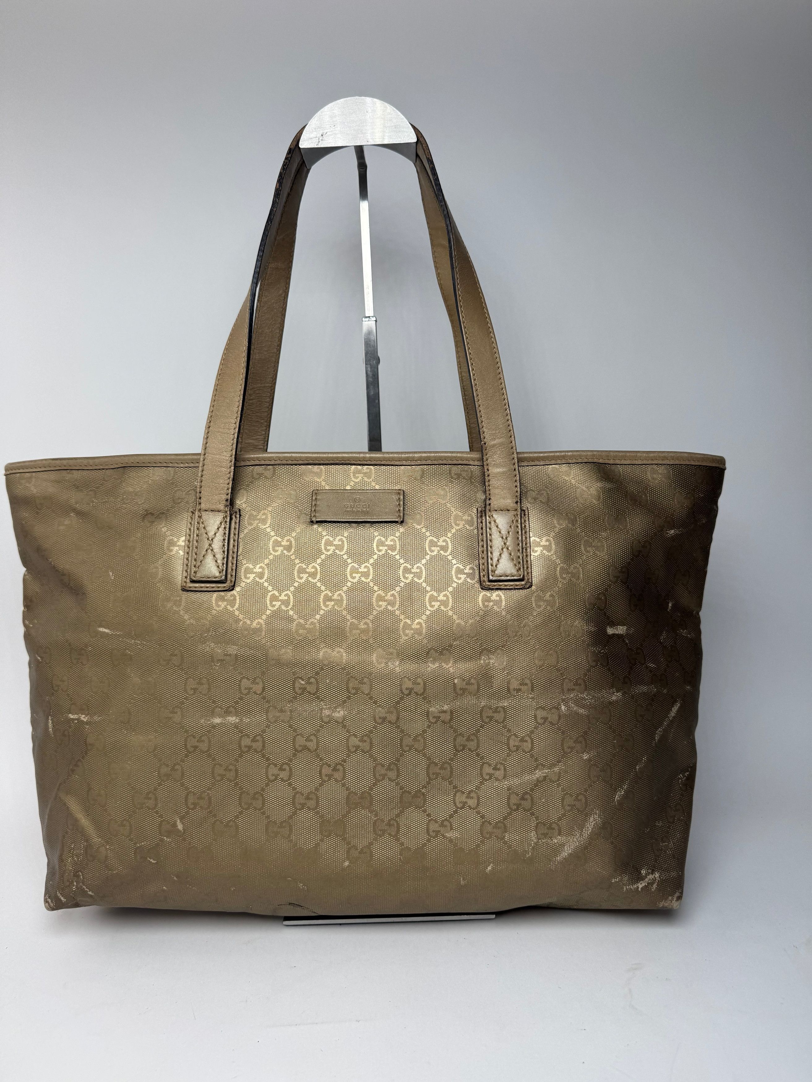Gucci Vintage Monogram Bag Gold Size ONE SIZE - 1 Thumbnail