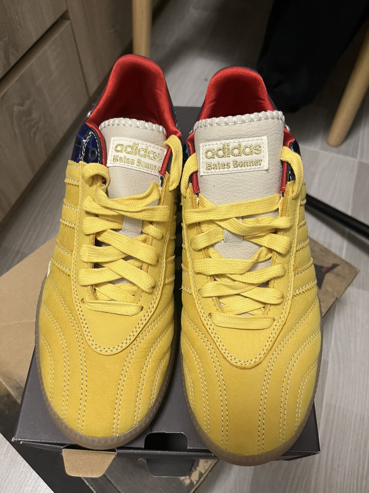 Adidas × Wales Bonner wales bonner adidas samba suede football shoes Size US 8.5 / EU 41-42 - 2 Thumbnail
