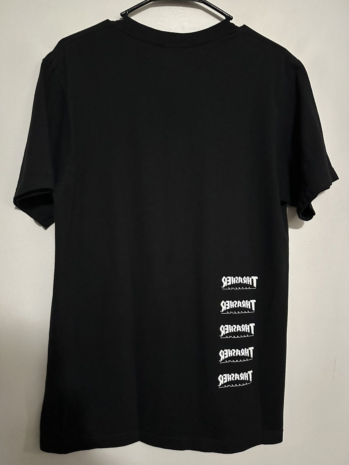 Supreme × Thrasher Supreme Thrasher Back Tail Tee Size US S / EU 44-46 / 1 - 3 Thumbnail