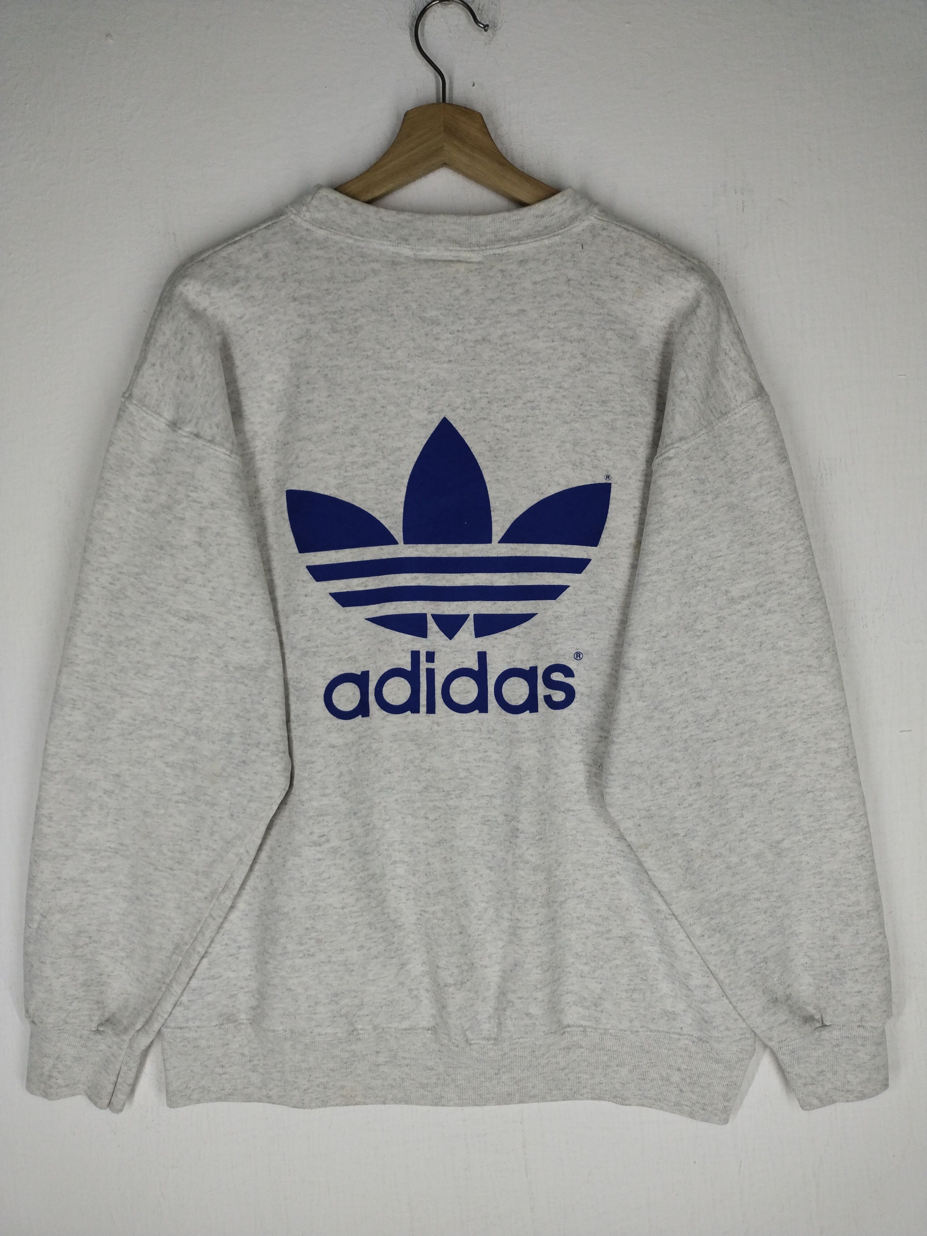 Adidas × Vintage Vintage Adidas Crewneck Size US L / EU 52-54 / 3 - 4 Thumbnail