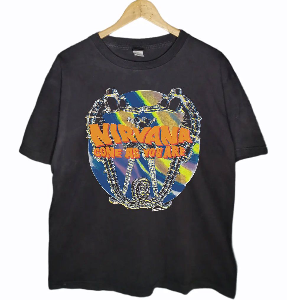 Nirvana Nirvana T-shirt Tee Shirt Nirvana Rock Band Tee T-shirt Size US XL / EU 56 / 4 - 1 Thumbnail