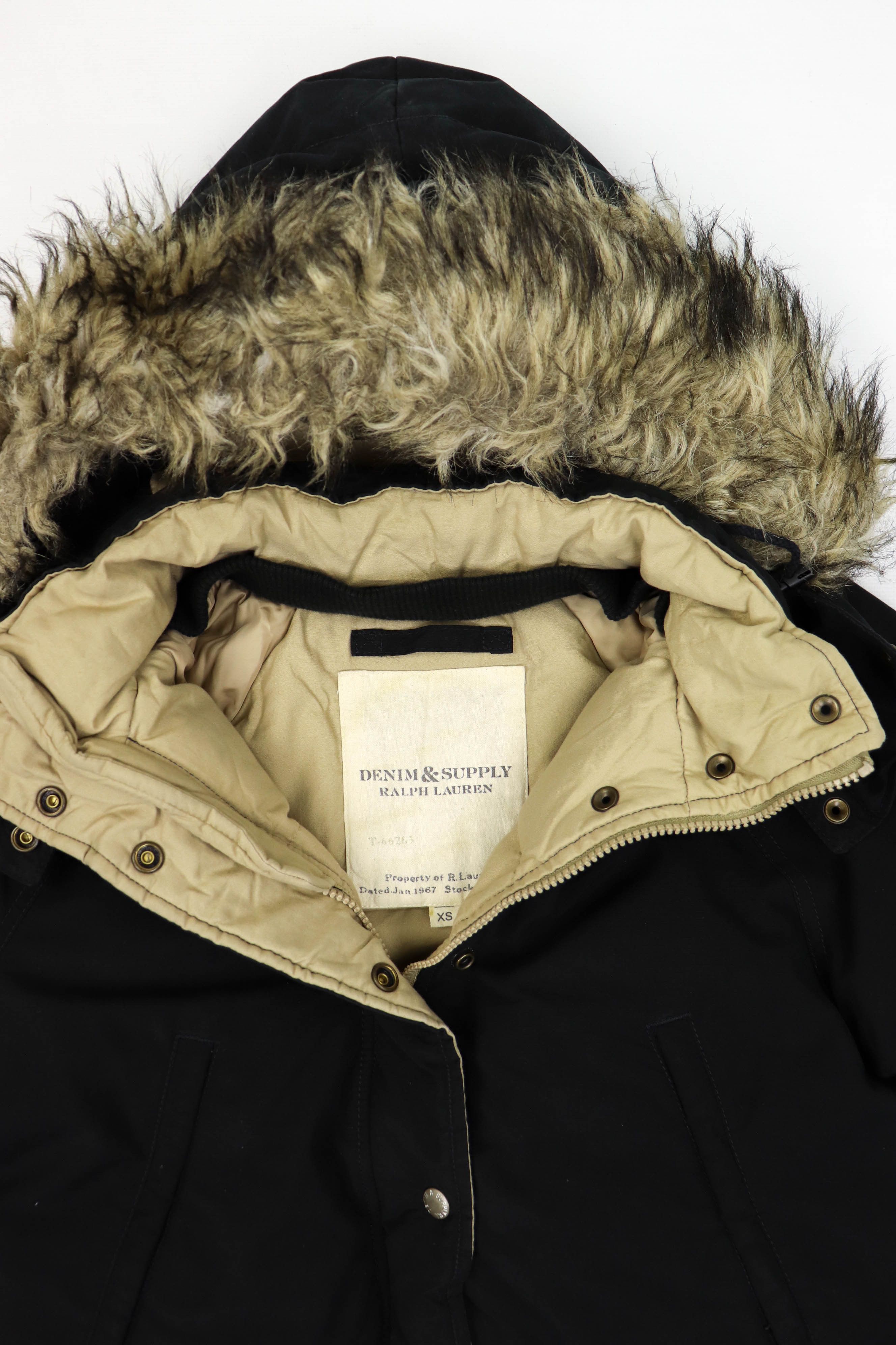 Denim & Supply Ralph Lauren Denim & Supply Ralph Lauren Womens Winter Down Parka Jacket Size XS / US 0-2 / IT 36-38 - 9 Thumbnail