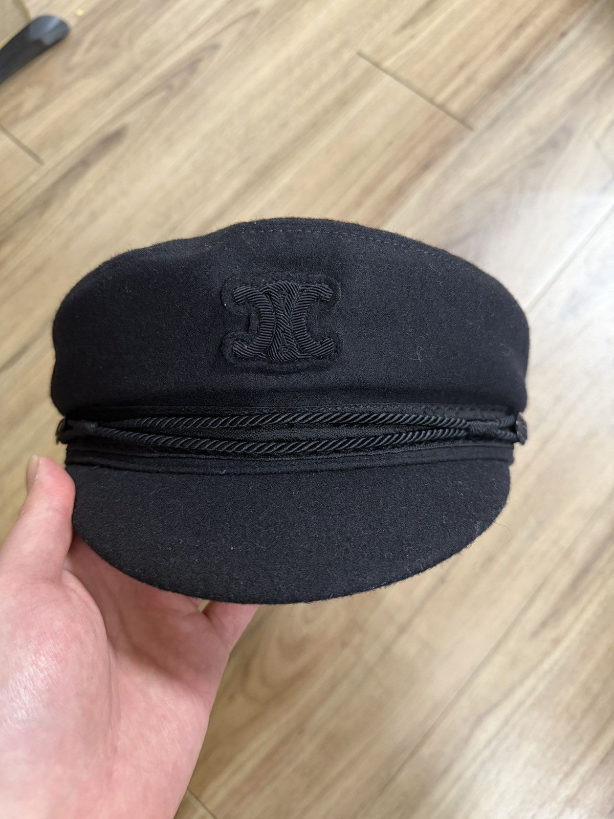 Celine Celine 23FW wiltern navy sailor cap sz59 Size ONE SIZE - 6 Thumbnail