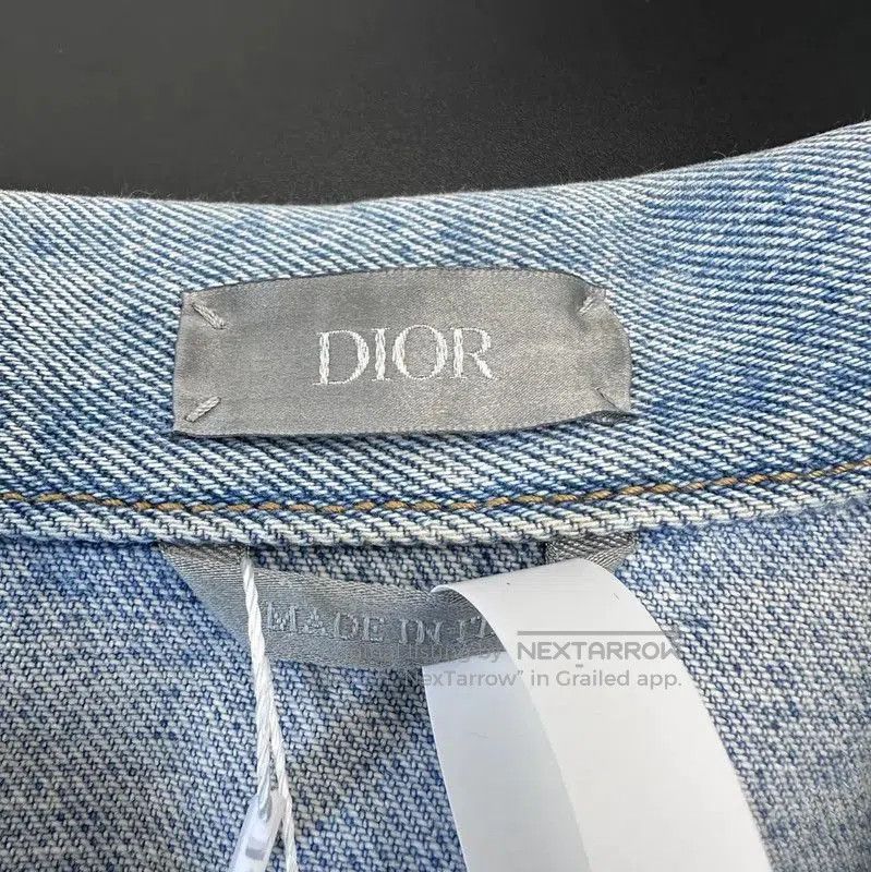 Dior Dior Light Blue Men's Denim Jacket . Size US M / EU 48-50 / 2 - 5 Thumbnail