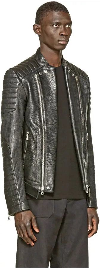 Balmain Brand New Balmain Leather Jacket Size US S / EU 44-46 / 1 - 10 Thumbnail