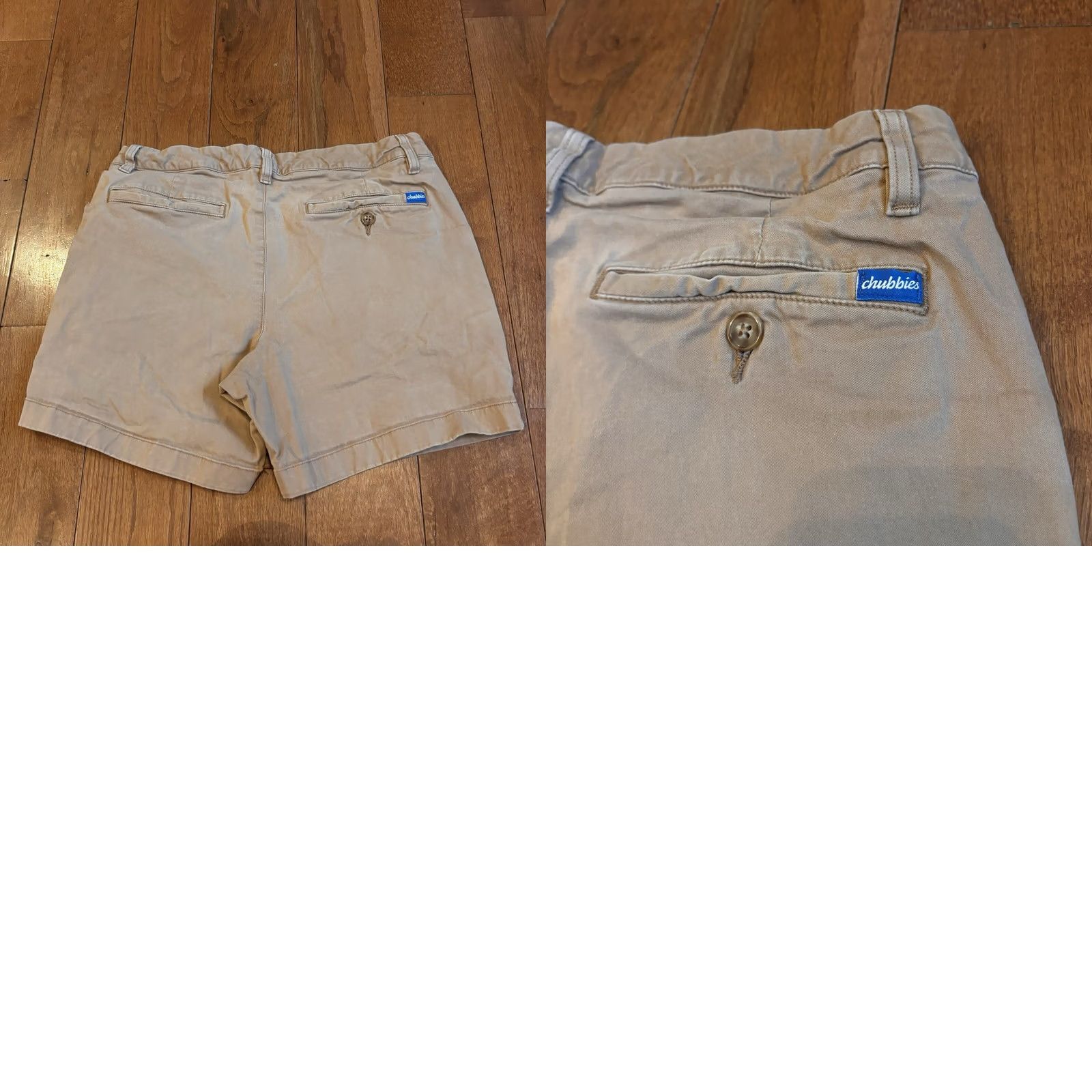 Chubbies Chubbies Khakinators Shorts Beige 5.5" Stretch Sz 30 Men Size US 30 / EU 46 - 8 Thumbnail