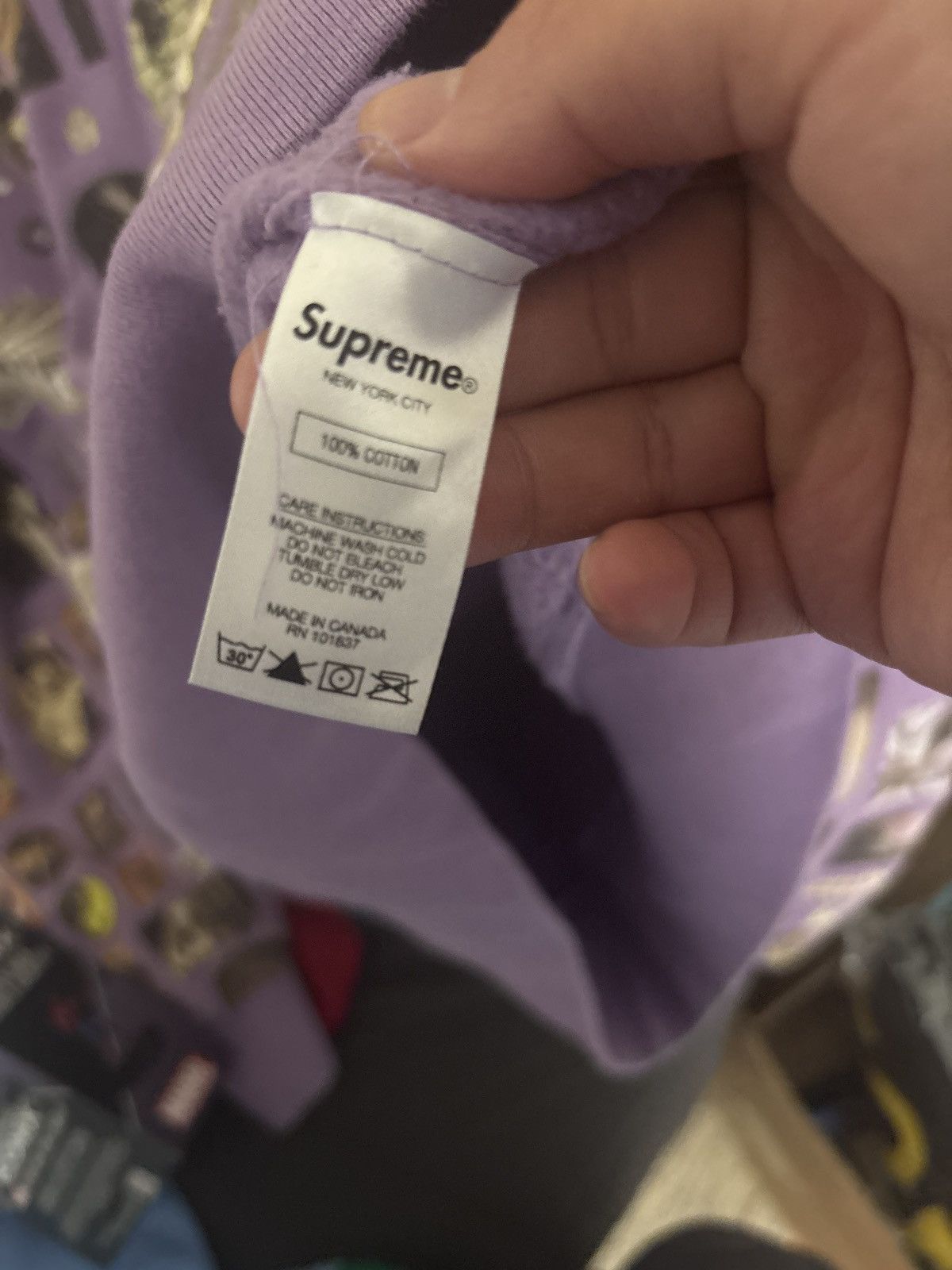 Supreme Supreme/ Thrills Hooded Sweatshirt graphic/23217-0480 251 Size US XL / EU 56 / 4 - 6 Thumbnail