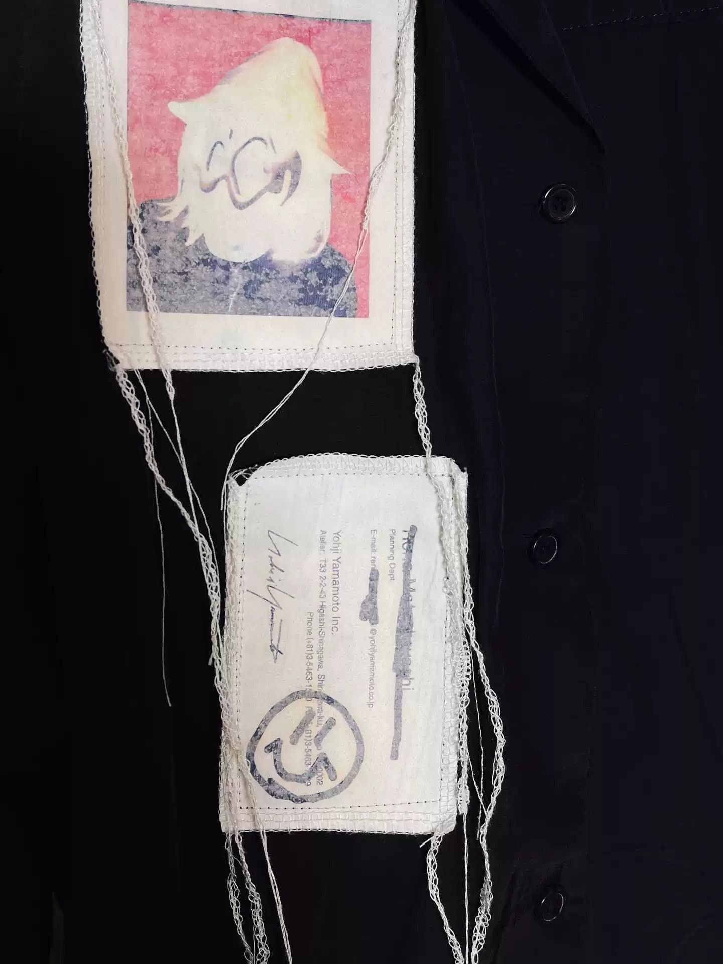 Yohji Yamamoto Yohji Yamamoto 19ss Patched Coat-2505 Size US L / EU 52-54 / 3 - 3 Thumbnail