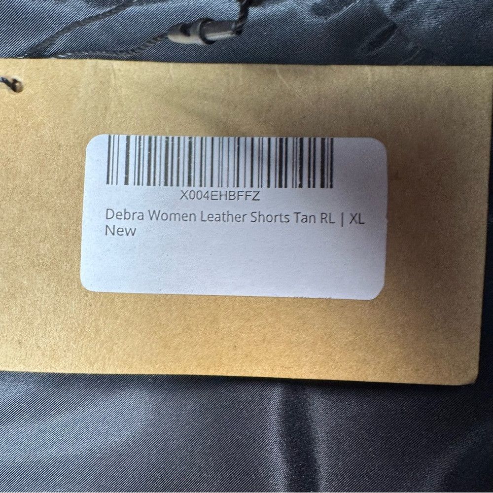 Other NWT New Decrum Real Lambskin Brown Leather Shorts Size XL Size 36" / US 14 / IT 50 - 7 Thumbnail