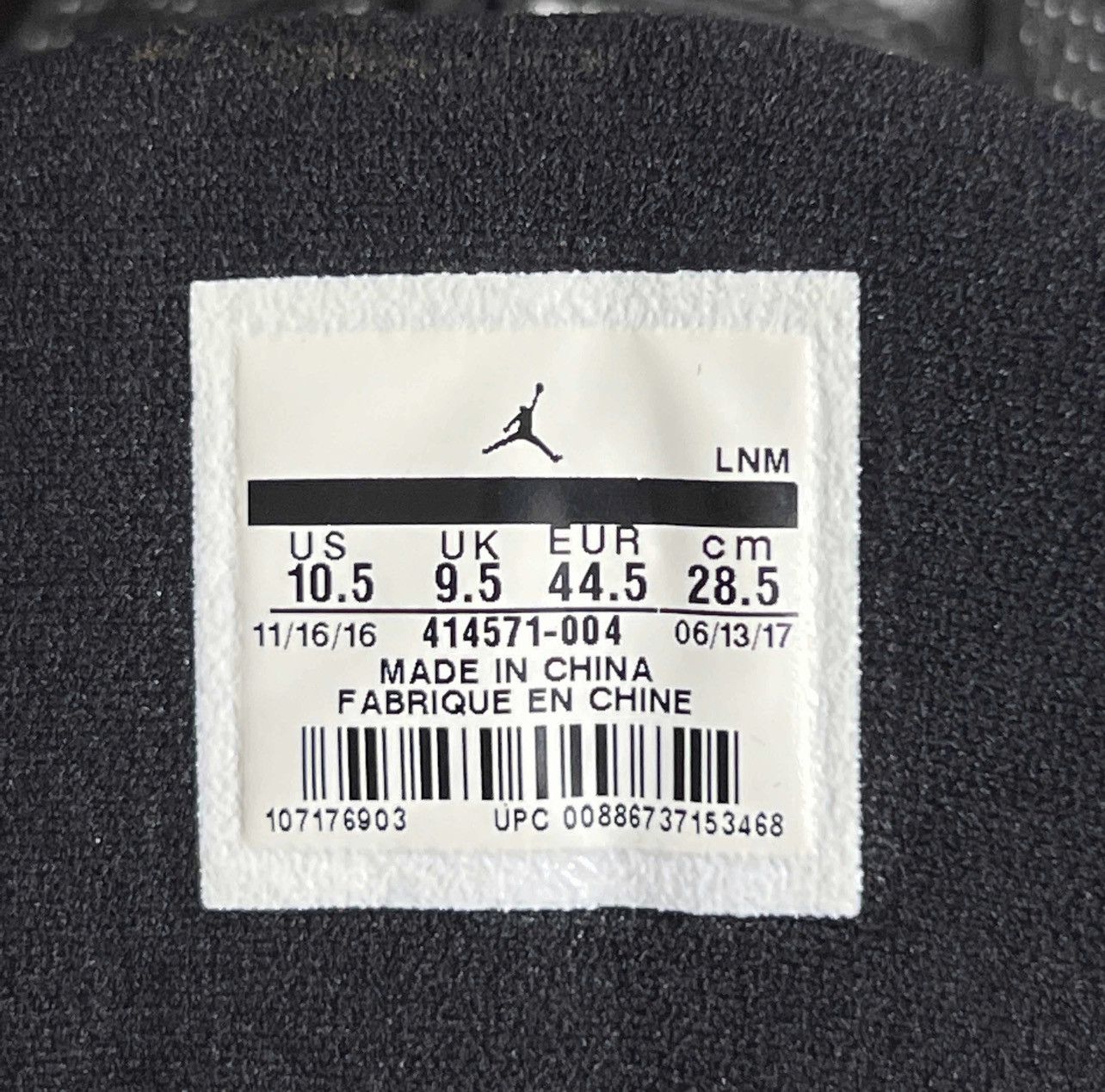 Jordan Brand Air Jordan 13 Retro 'Bred' 2017 Size US 10.5 / EU 43-44 - 6 Thumbnail