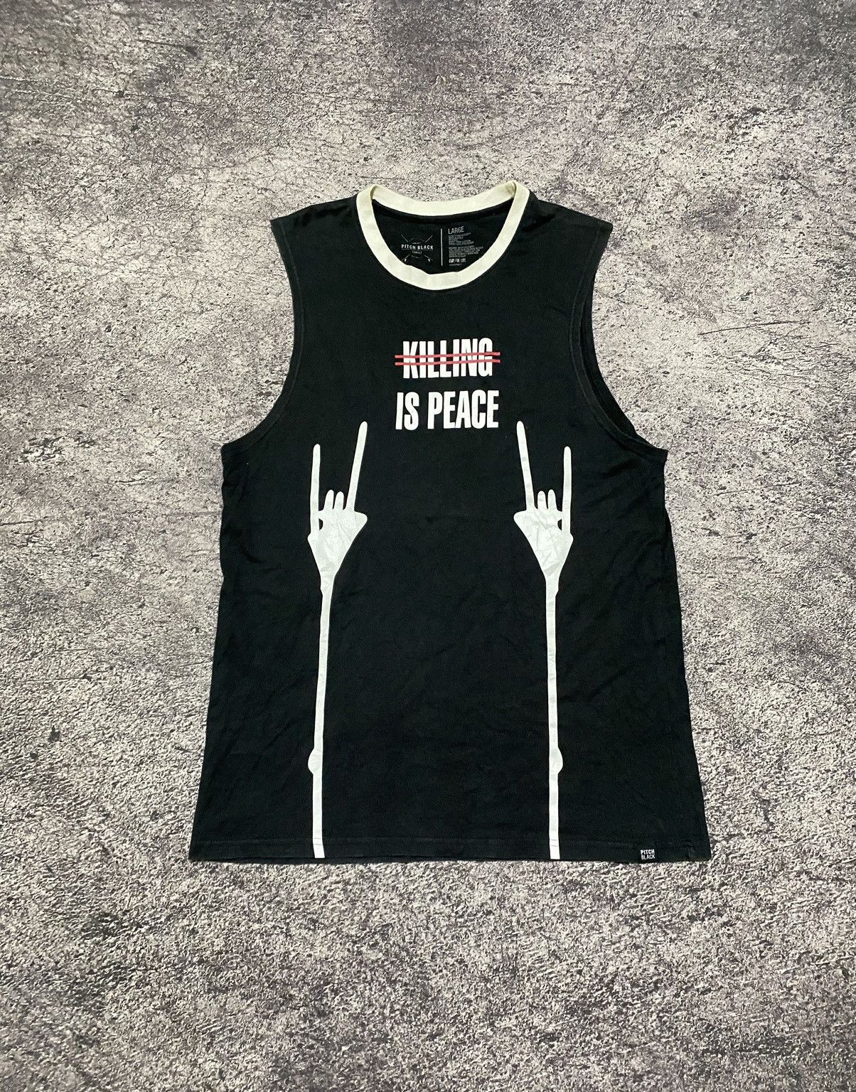 Hysteric Glamour Y2k Pitch Black ifsixwasnine punk tanktop Size US L / EU 52-54 / 3 - 1 Thumbnail