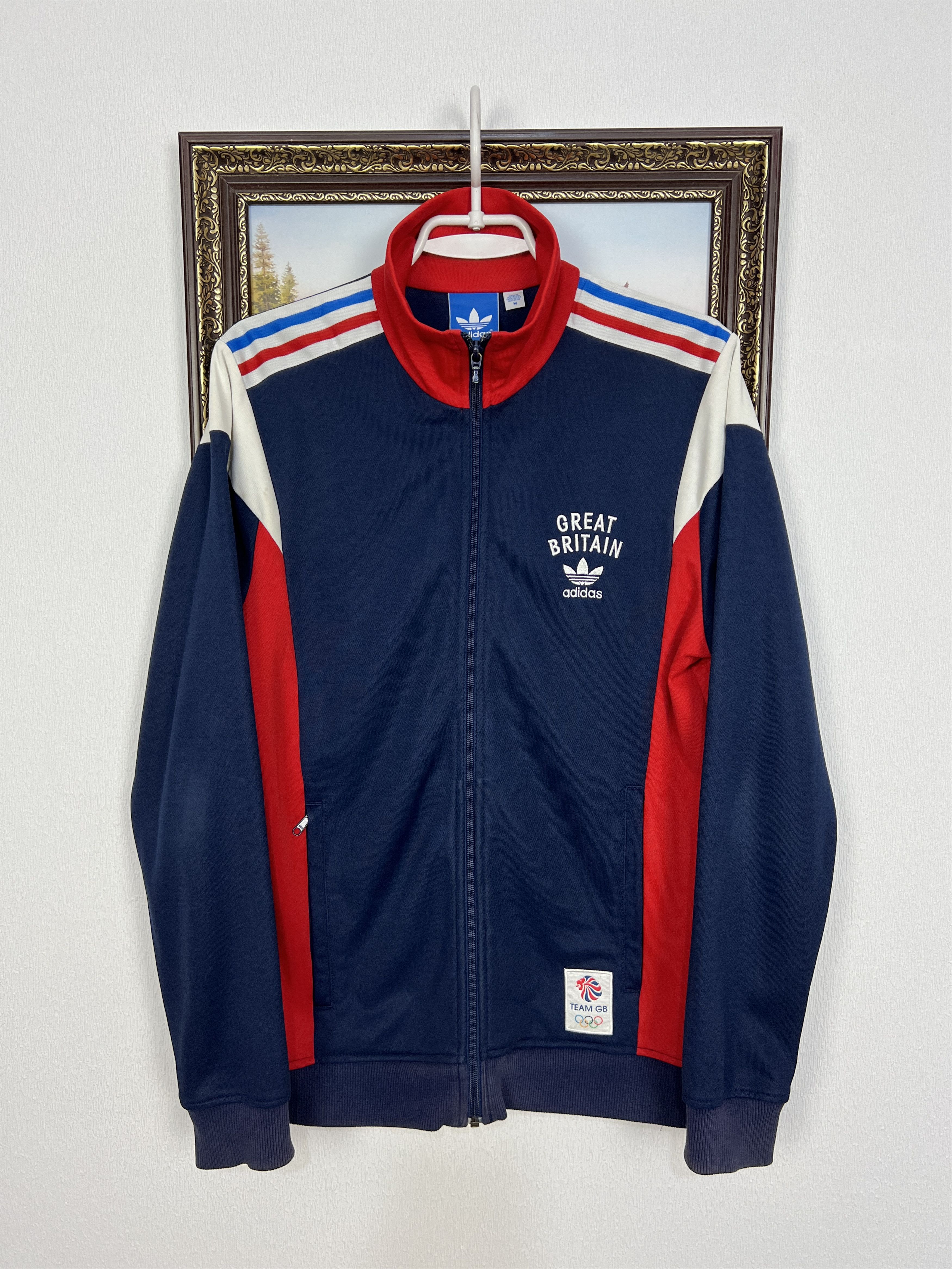 Adidas Adidas Originals Team Great Britain Olympics Jacket Blue Size US M / EU 48-50 / 2 - 1 Thumbnail