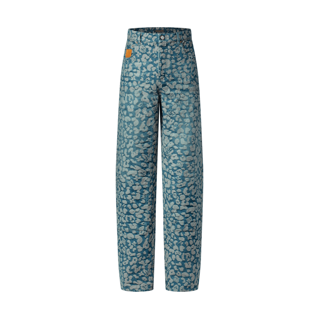 Louis Vuitton Jacquard Workwear Denim Trousers Size US 29 - 1 Thumbnail