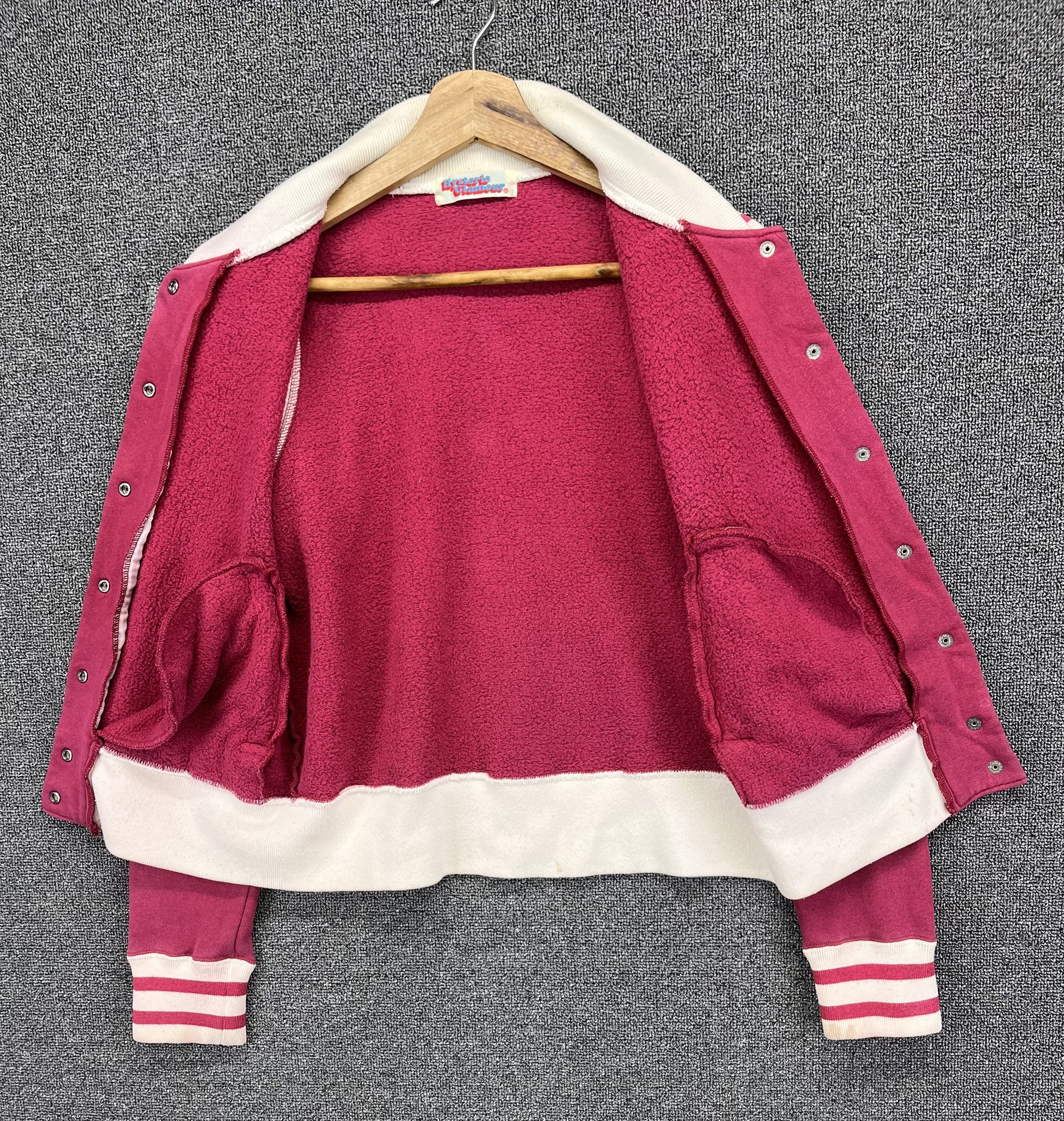 Hysteric Glamour Vintage Hysteric Glamour Evil Women Rare Varsity Jacket Size S / US 4 / IT 40 - 11 Thumbnail