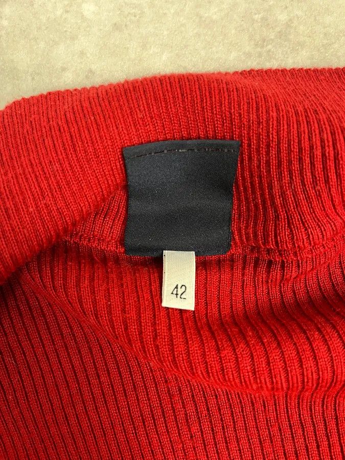 Dolce & Gabbana 2000s Dolce & Gabbana 3 Red Zip-Up Sweater Size XXS / US 00 / IT 34 - 9 Thumbnail