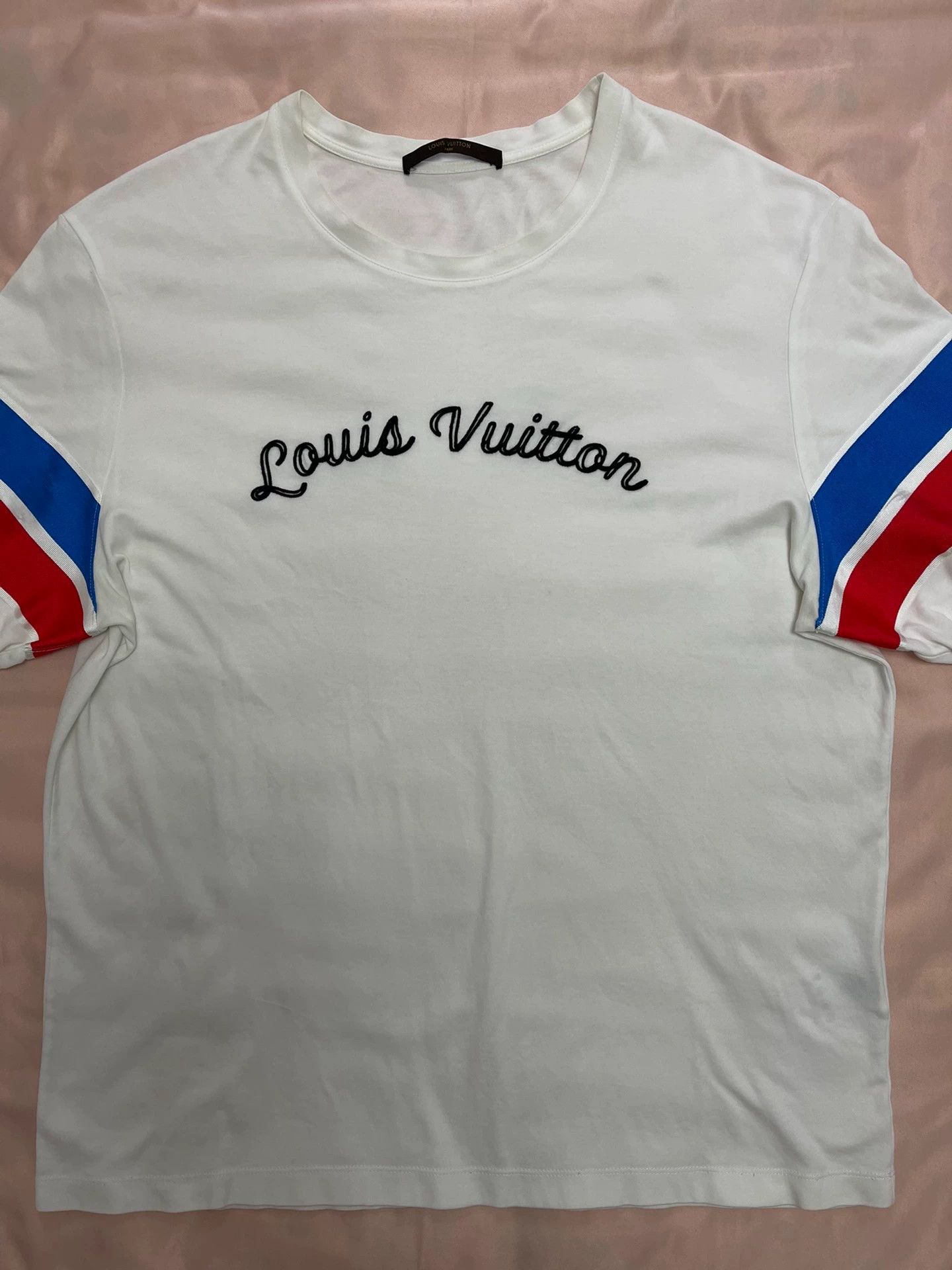 Louis Vuitton LV White Basic Tee Men's XXL Size US XXL / EU 58 / 5 - 1 Thumbnail
