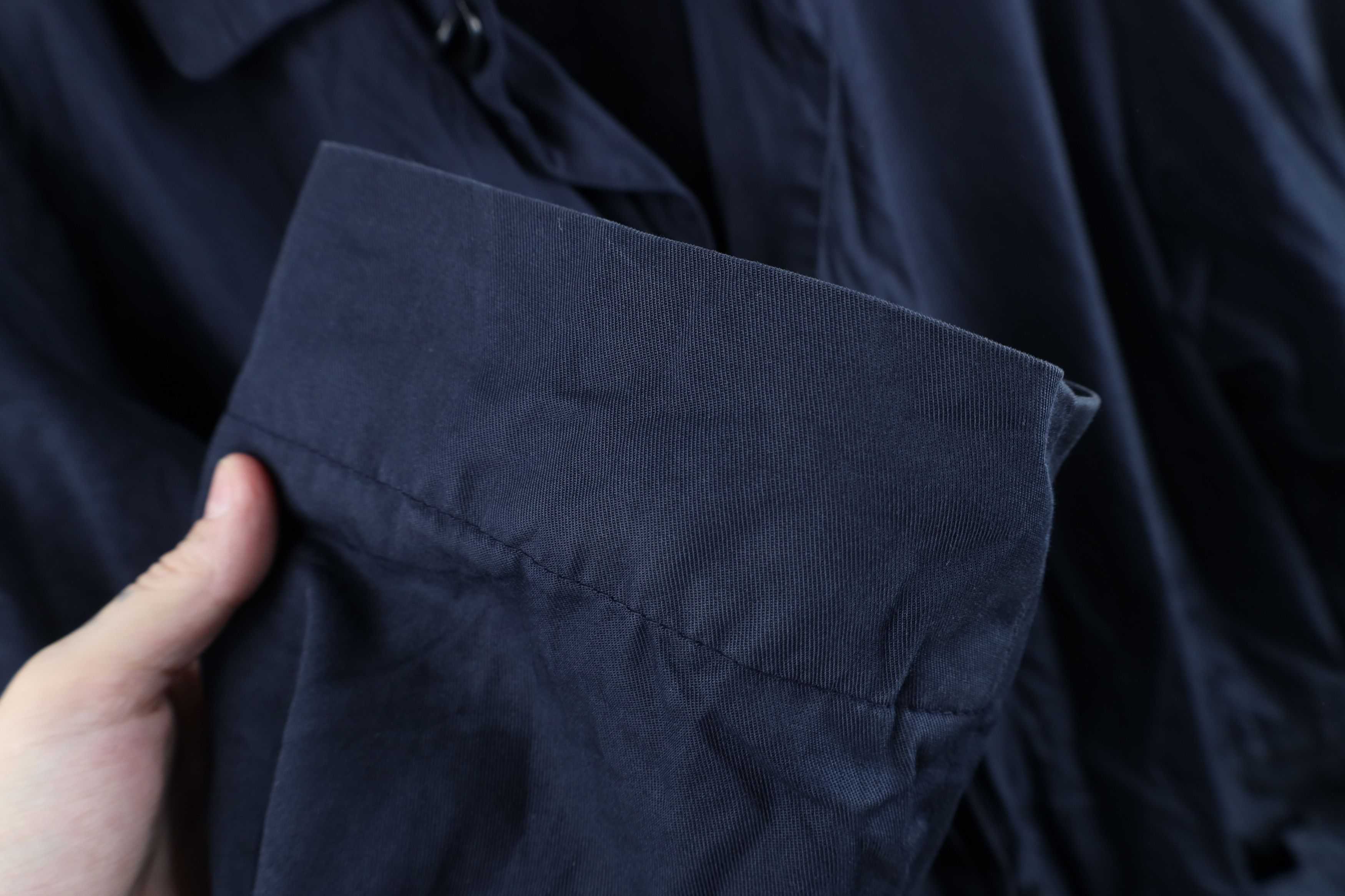 Vintage Vintage 50s 60s Streetwear Lined Rayon Gabardine Trench Coat Size US XXL / EU 58 / 5 - 6 Thumbnail