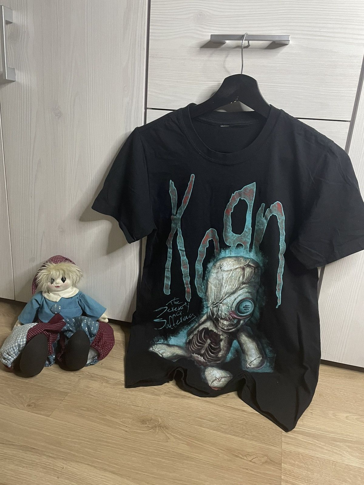 Band Tees × Vintage korn t shirt metal band nu metal issues sk8 skate style 00s Size US S / EU 44-46 / 1 - 1 Thumbnail