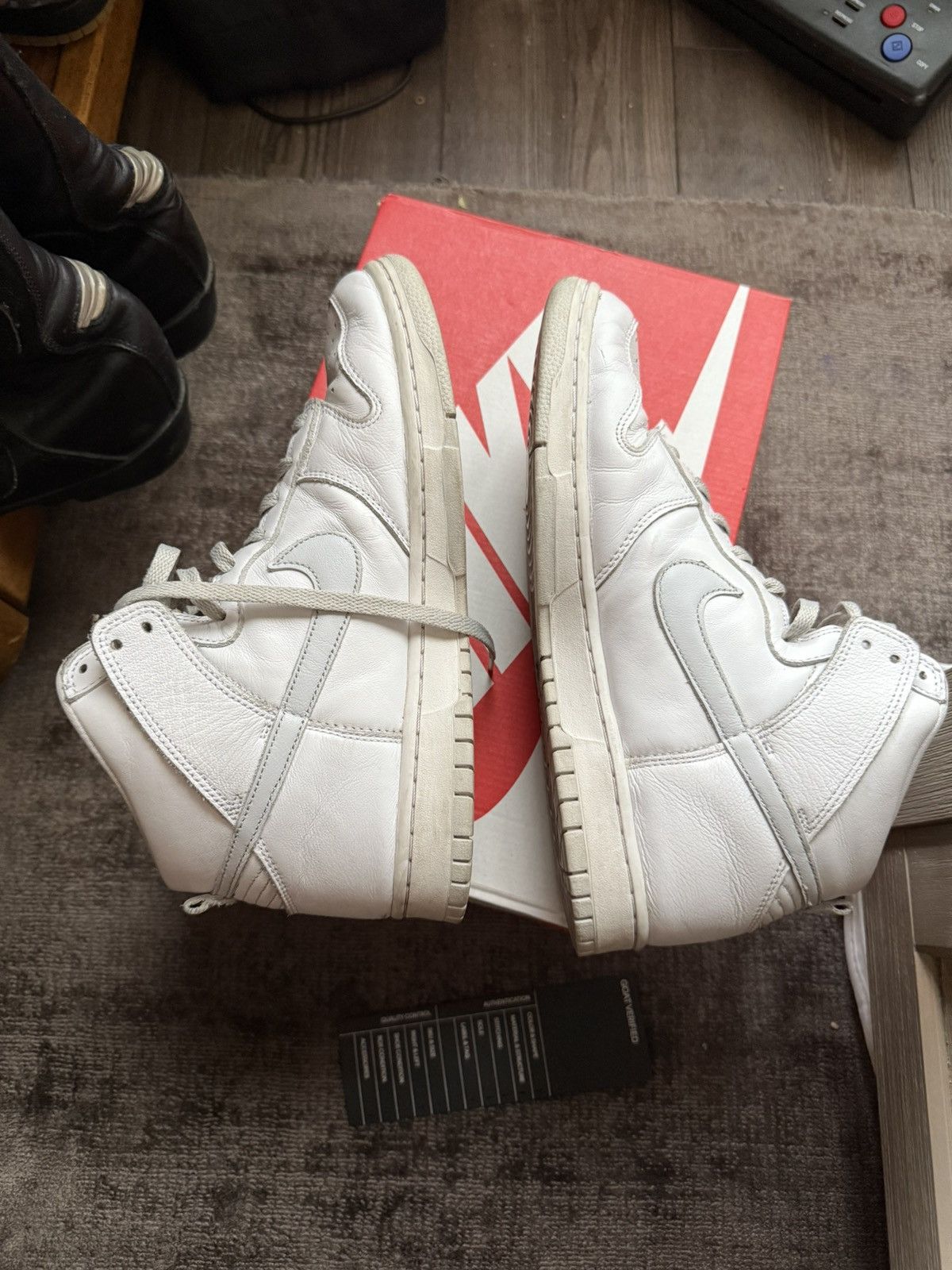 Nike Nike Dunk High SP Pure Platinum Size US 10 / EU 43 - 3 Thumbnail