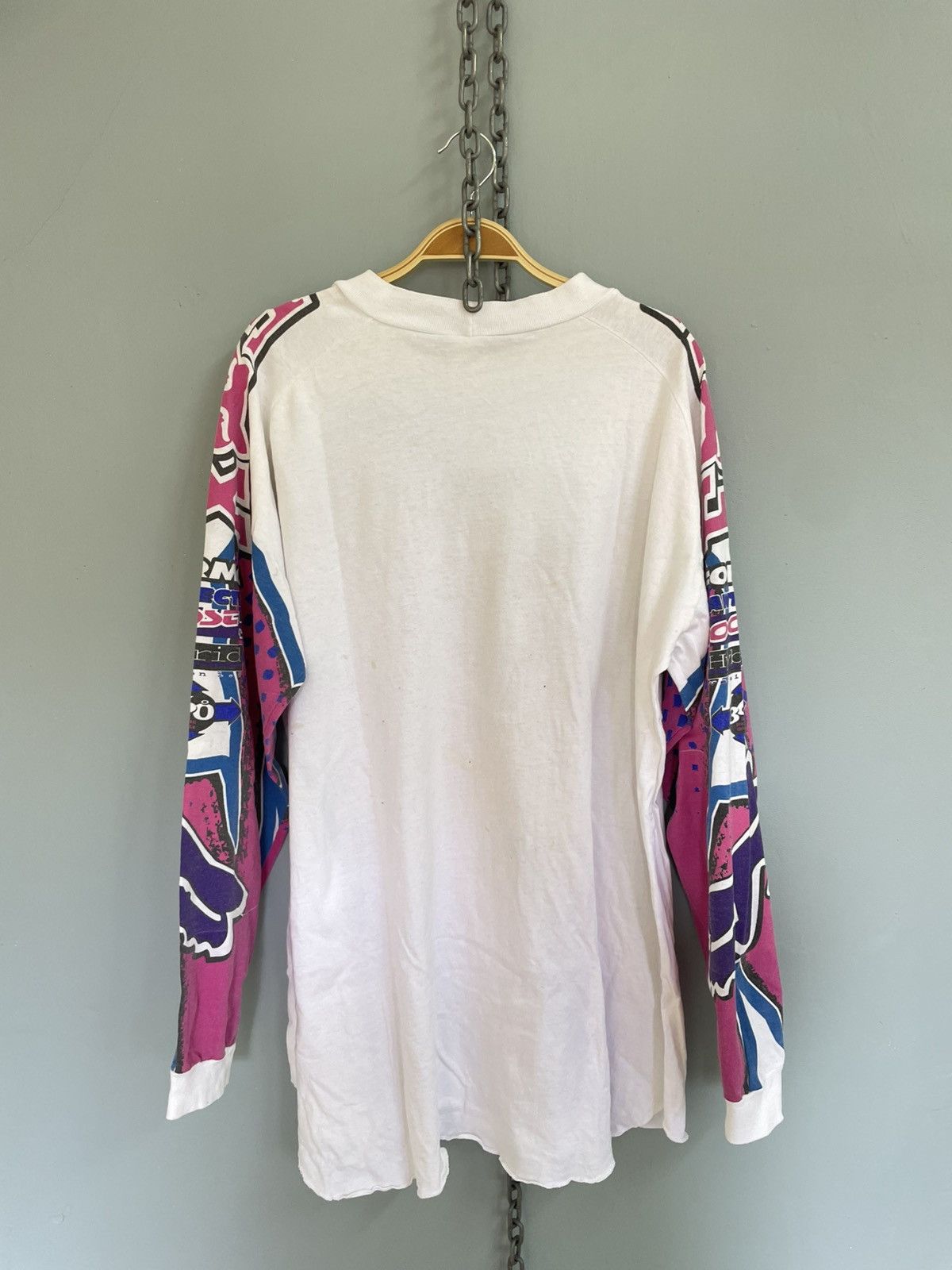 Vintage Vintage 90s Fox Racing motocross long sleeve jersey Size US XL / EU 56 / 4 - 2 Thumbnail