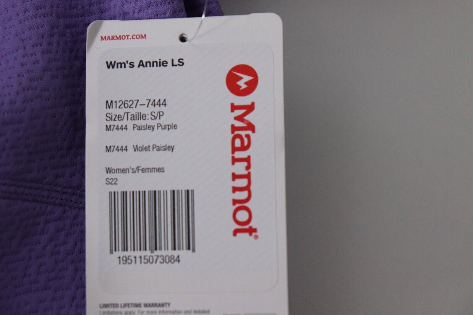 Marmot Marmot Women Small Paisley Purple Pullover Sweatshirt NWT Size S / US 4 / IT 40 - 9 Thumbnail