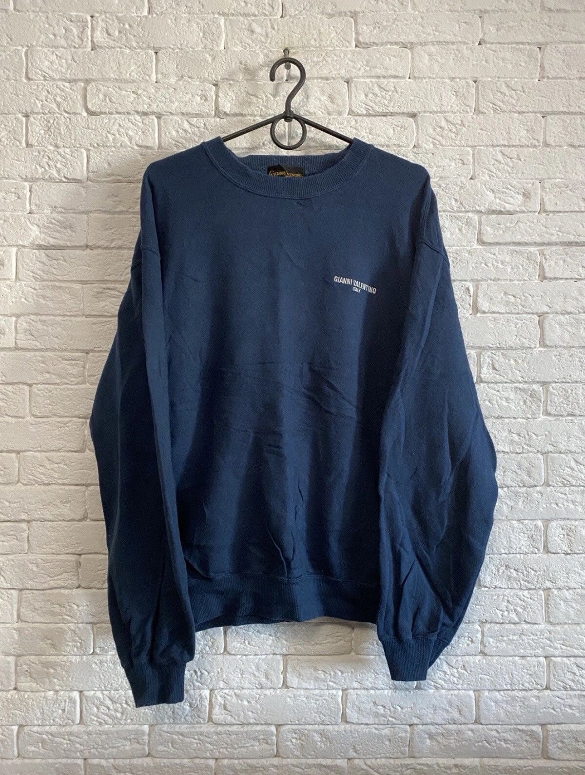Gianni Valentino Vintage Sweatshirt Gianni Valentino Sz L Size US L / EU 52-54 / 3 - 1 Thumbnail