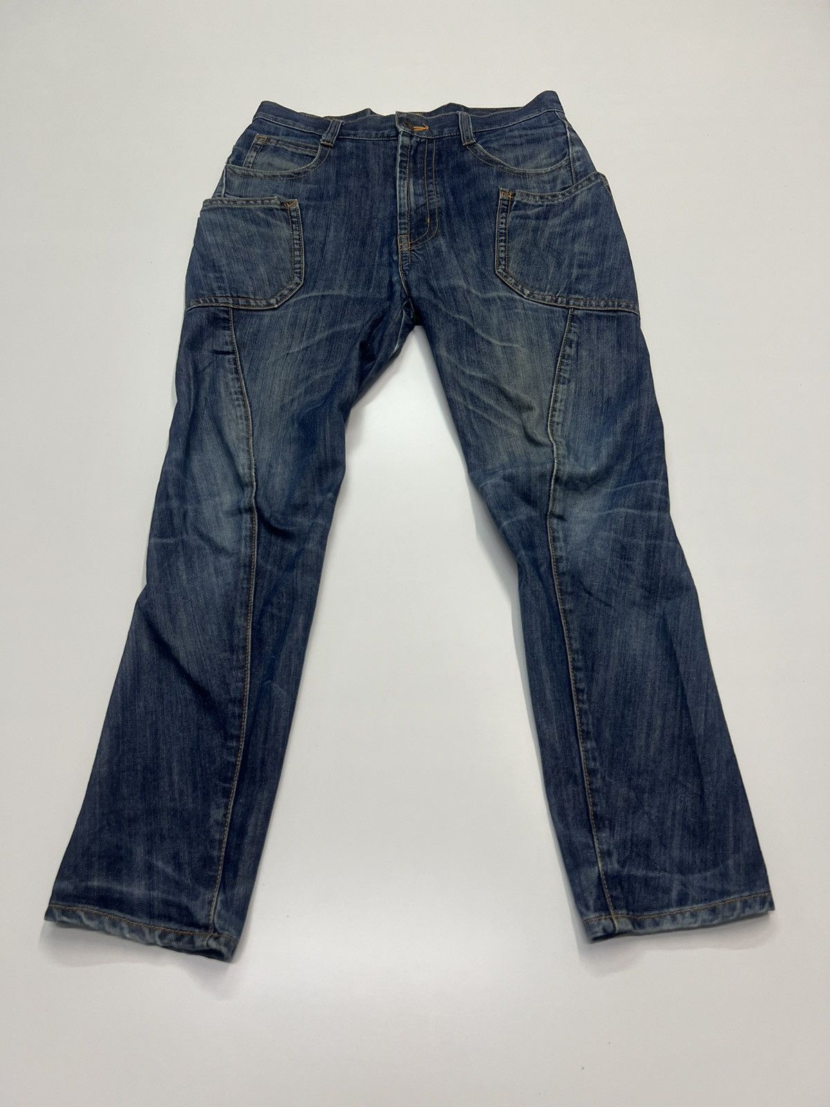 Japanese Brand Grip Swany Multipocket Denim Jeans Size 31" Size US 31 - 4 Thumbnail