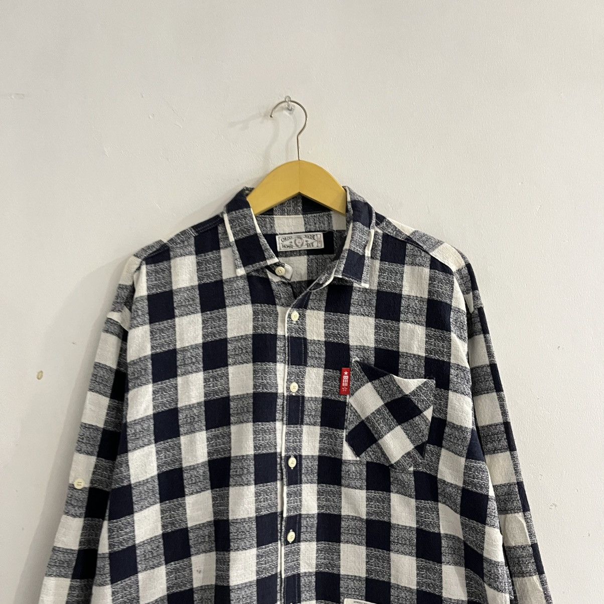 Japanese Brand Bee - Check Longslevee Shirt Size US L / EU 52-54 / 3 - 2 Thumbnail