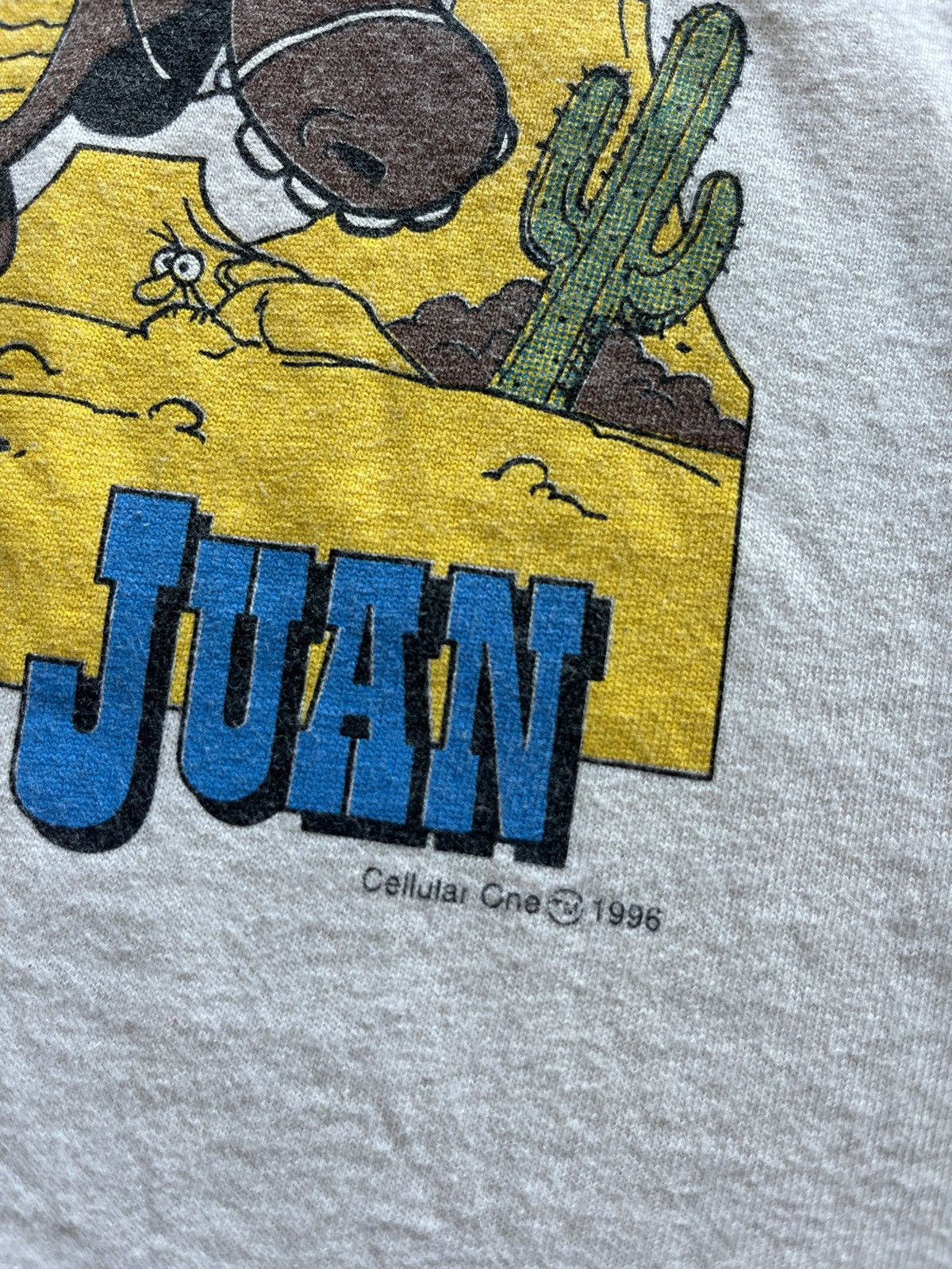 Vintage Vintage CELLULAR ONE 1996’s Bell Mobilit’e tshirt Size US XL / EU 56 / 4 - 8 Thumbnail
