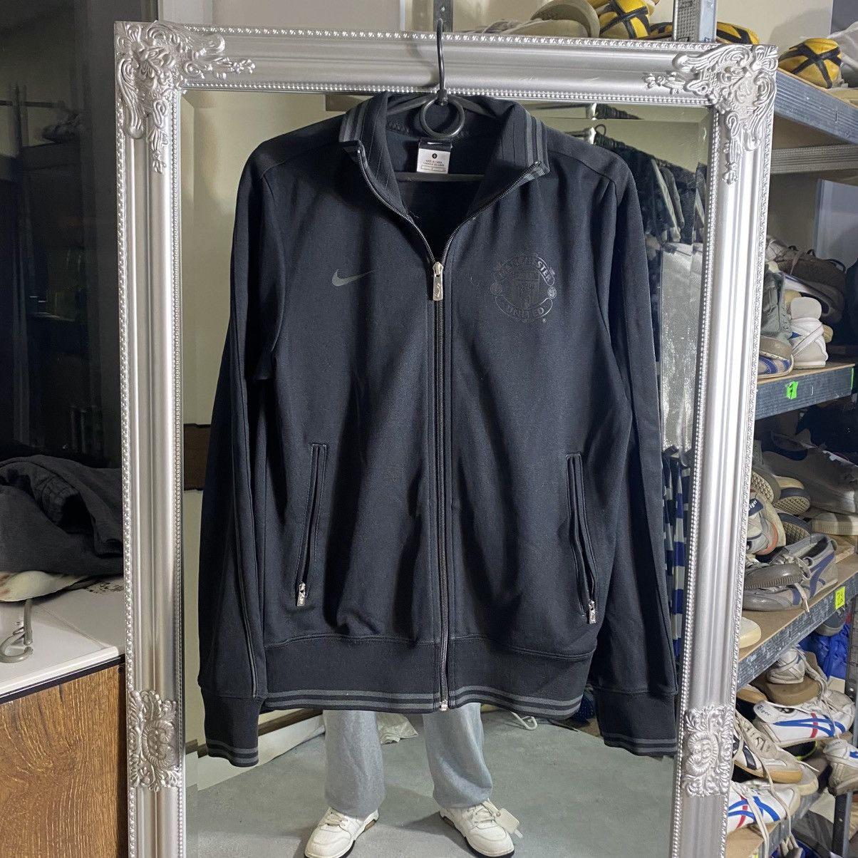 Nike Nike Manchester United Zip Up Track Jacket Official Size US S / EU 44-46 / 1 - 1 Thumbnail