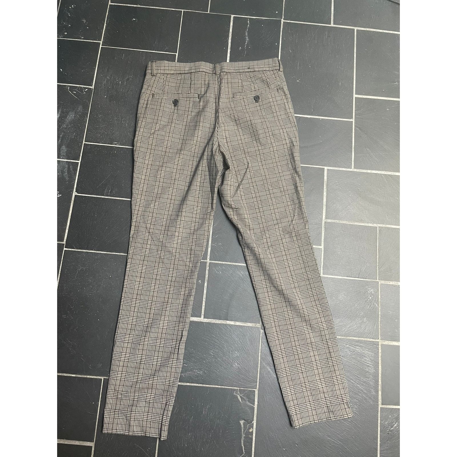 H&M Plaid Casual Dress Pants Size 30 Size US 30 / EU 46 - 4 Thumbnail