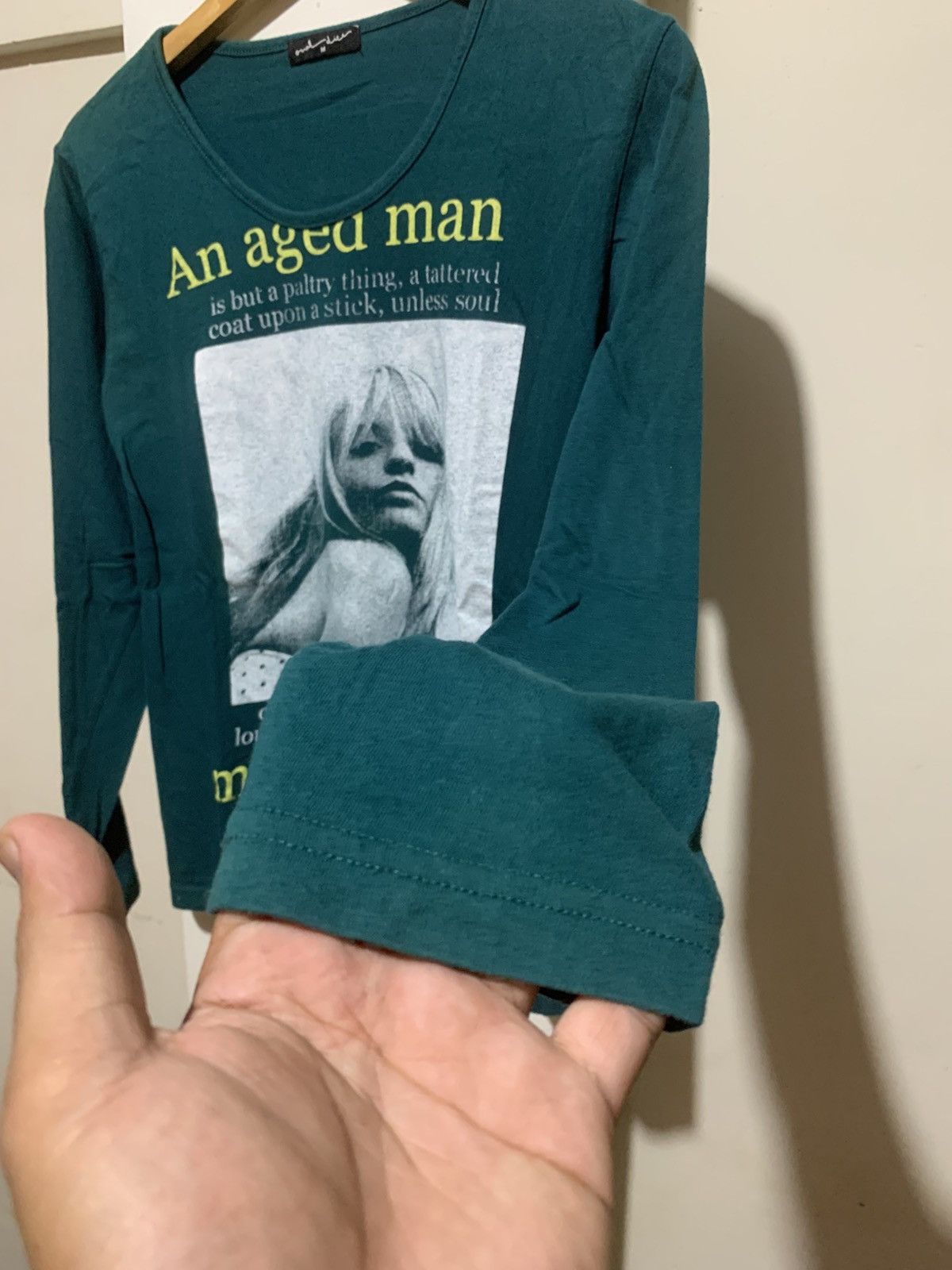 Hysteric Glamour × Undercover Y2K Japanese Mortal Dress Poem Longsleeve Size US M / EU 48-50 / 2 - 3 Thumbnail
