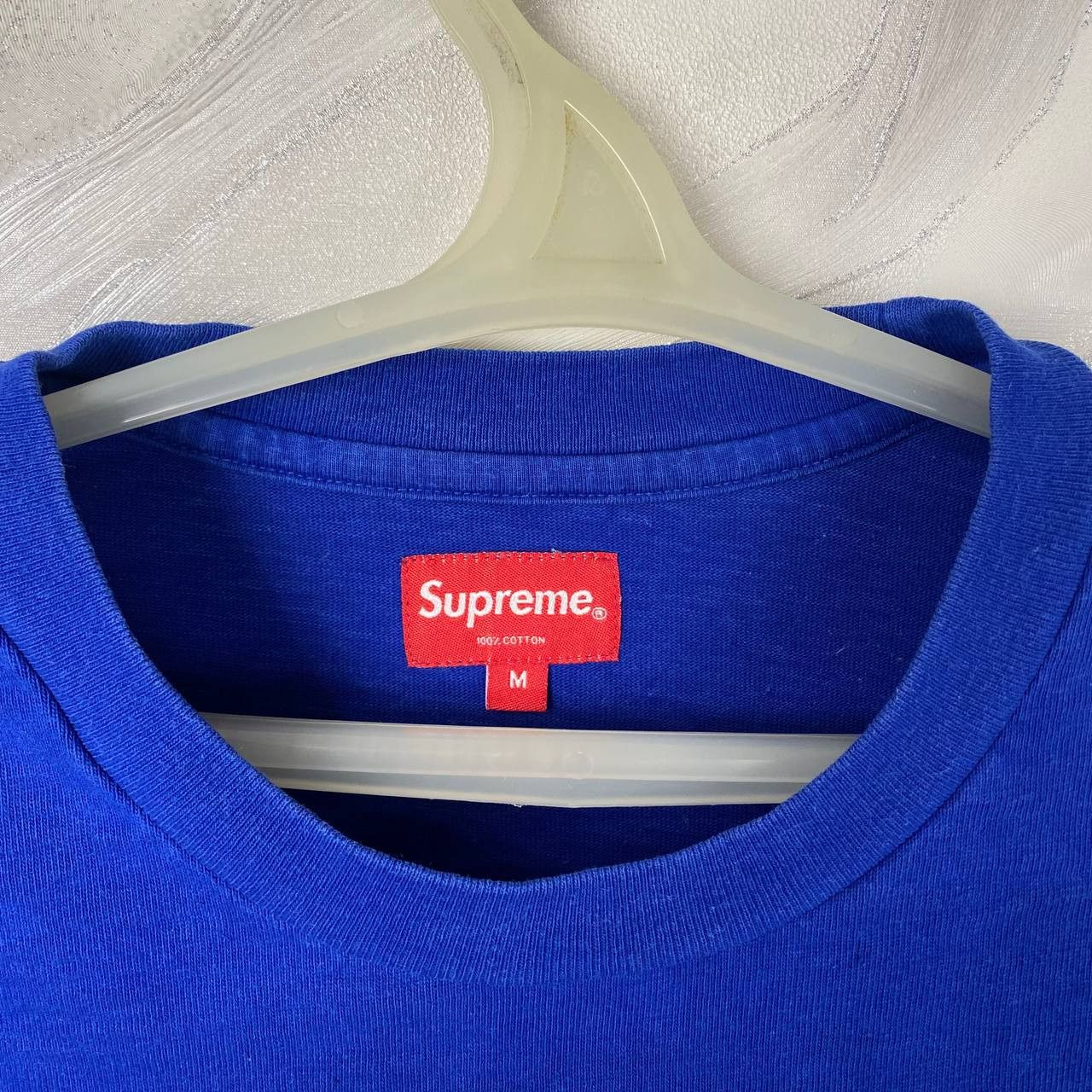 Supreme Supreme Pocket T-Shirt Tee Royal Blue Size M Size US M / EU 48-50 / 2 - 3 Thumbnail